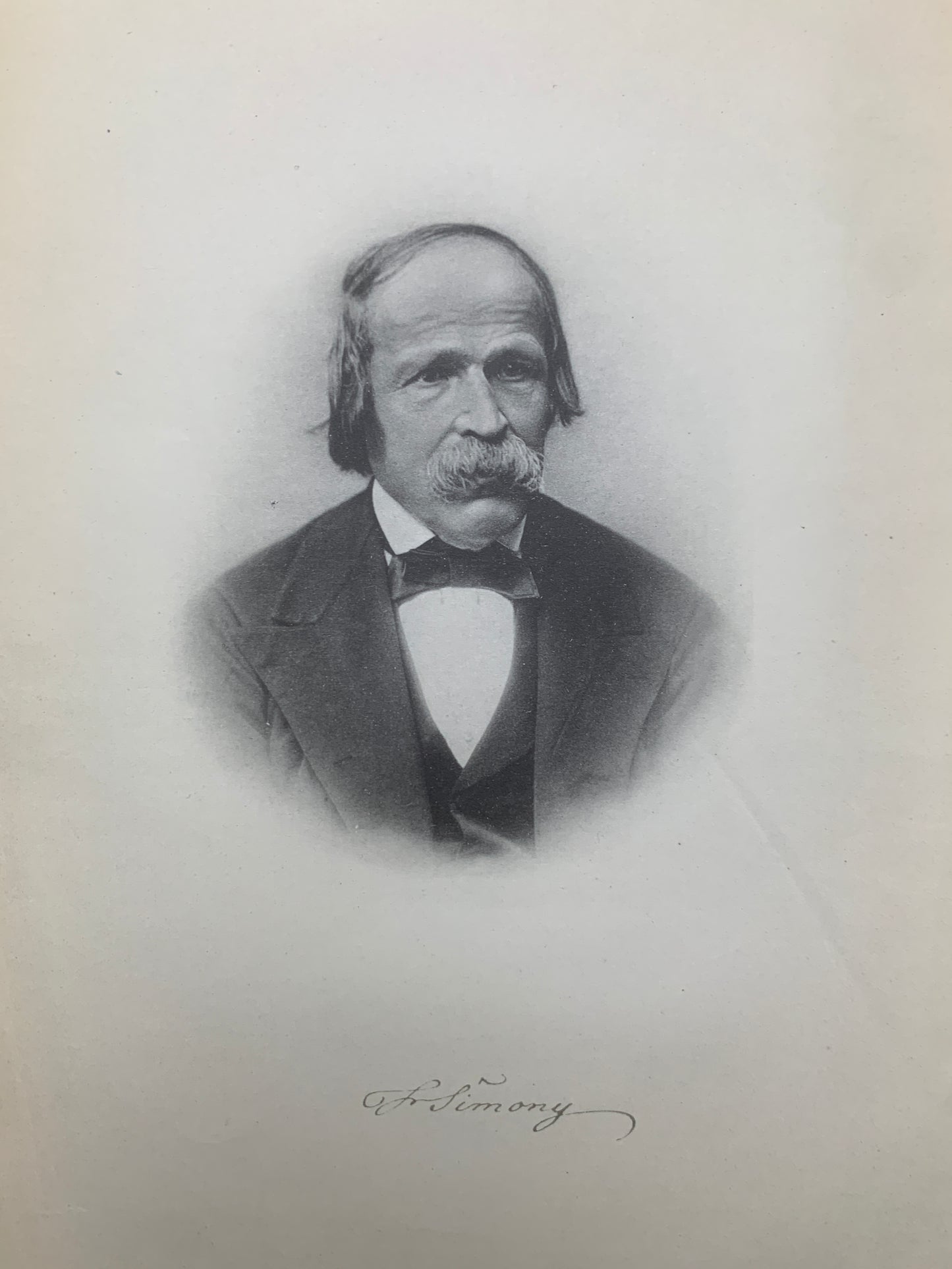 Friedrich Simony - Leben und Wirken eines Alpenforschers - Ein Beitrag zur Geschichte der Geographie on Österreich - Albrecht Penck - 1898