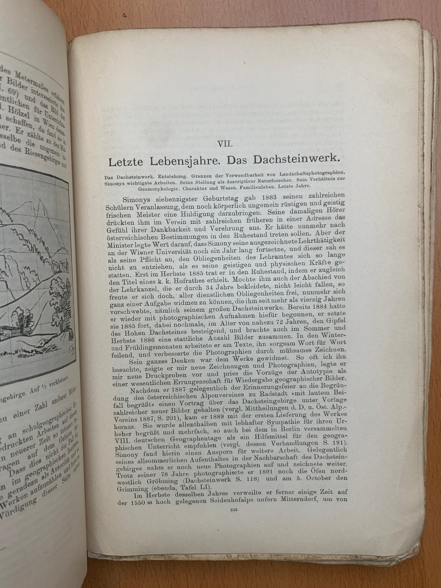 Friedrich Simony - Leben und Wirken eines Alpenforschers - Ein Beitrag zur Geschichte der Geographie on Österreich - Albrecht Penck - 1898