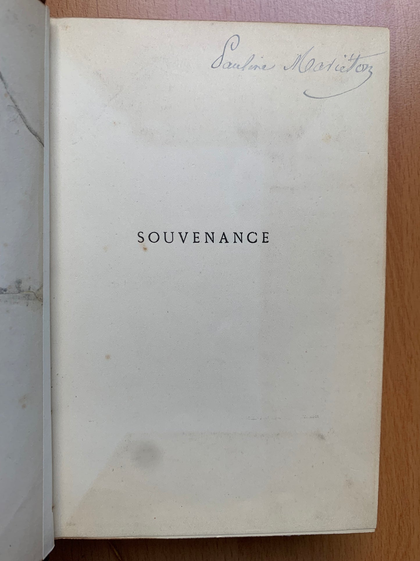 Souvenance - Le Livre de la Mélancolie - Hellas - Paul Mariéton - Envois autographes - 1884