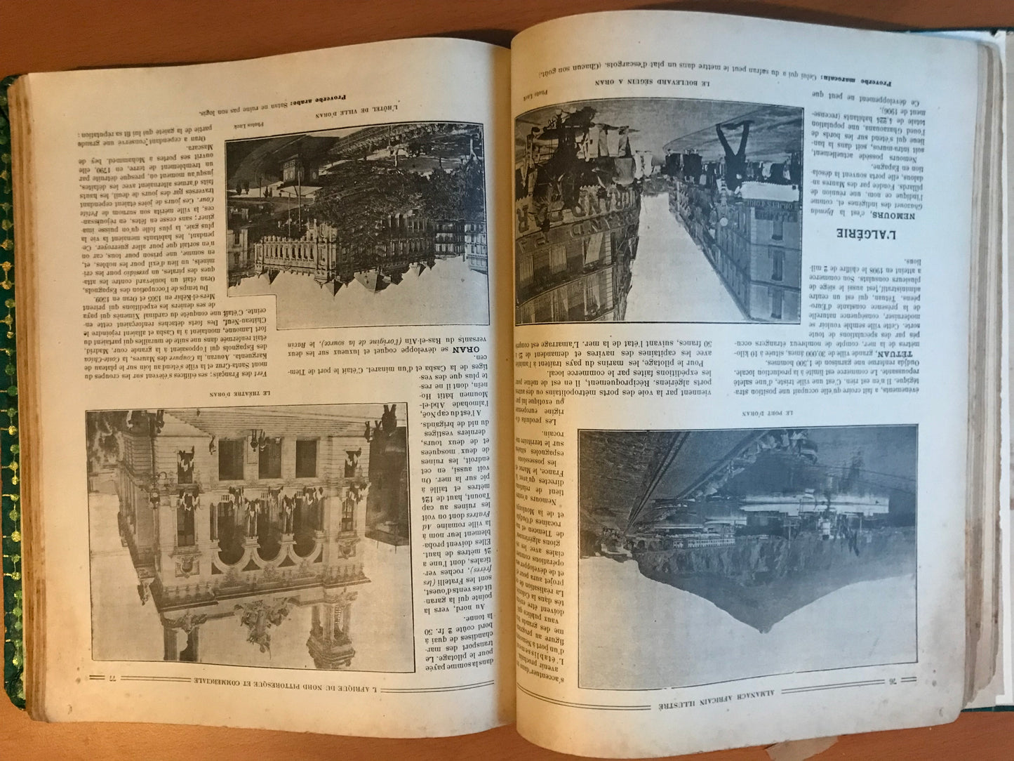 Almanach Africain Illustré - Maroc Algérie Tunisie - 1910