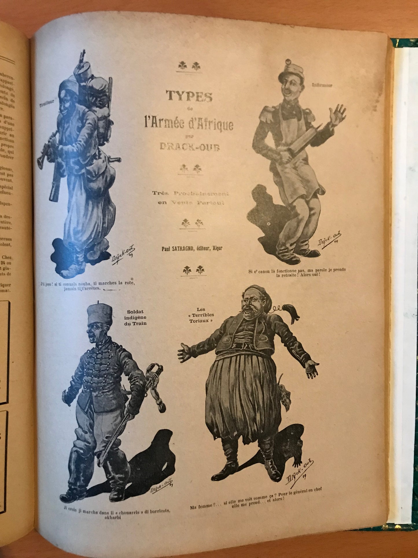 Almanach Africain Illustré - Maroc Algérie Tunisie - 1910