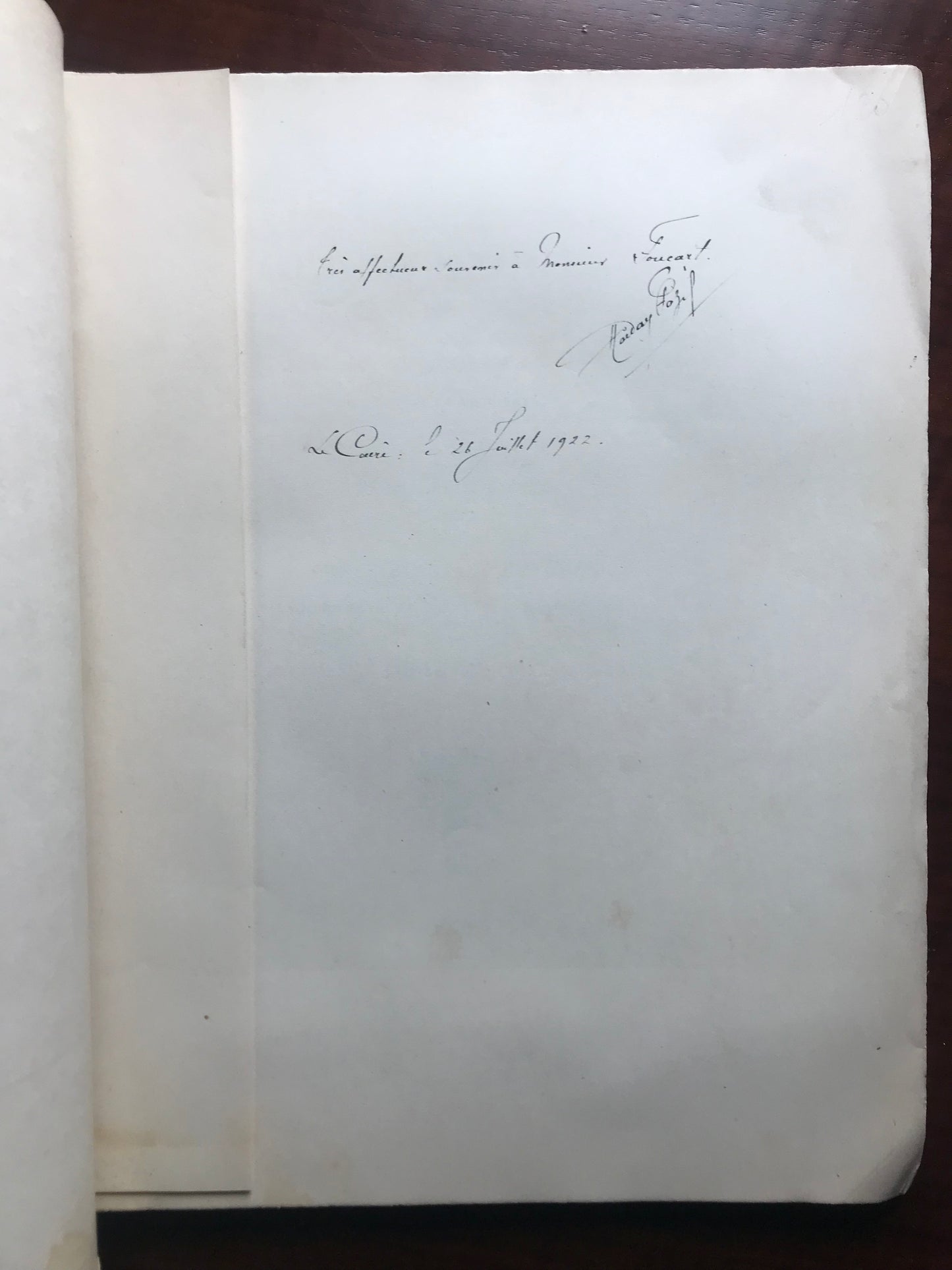 Gerbe d'Orient - Prince Haidar (Ali Chinasi Fazil) - Envoi autographe - EO 1921