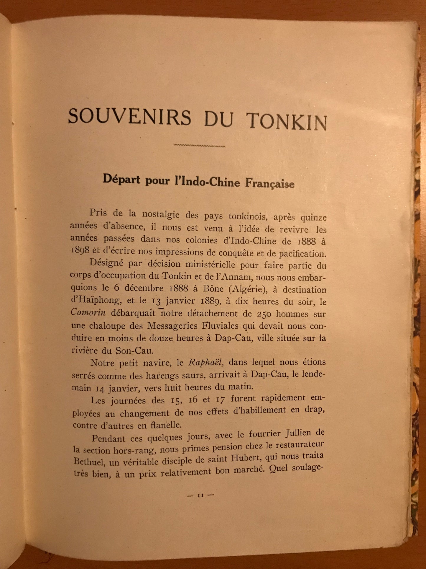 Dix Ans de Tonkin 1888-1898 - Récits de Conquête Coloniale - Félix Borde - 1913