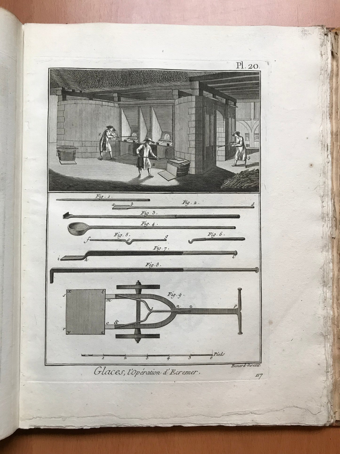 Encyclopédie Diderot & d'Alembert - Ensemble complet des planches sur la miroiterie et les glaces