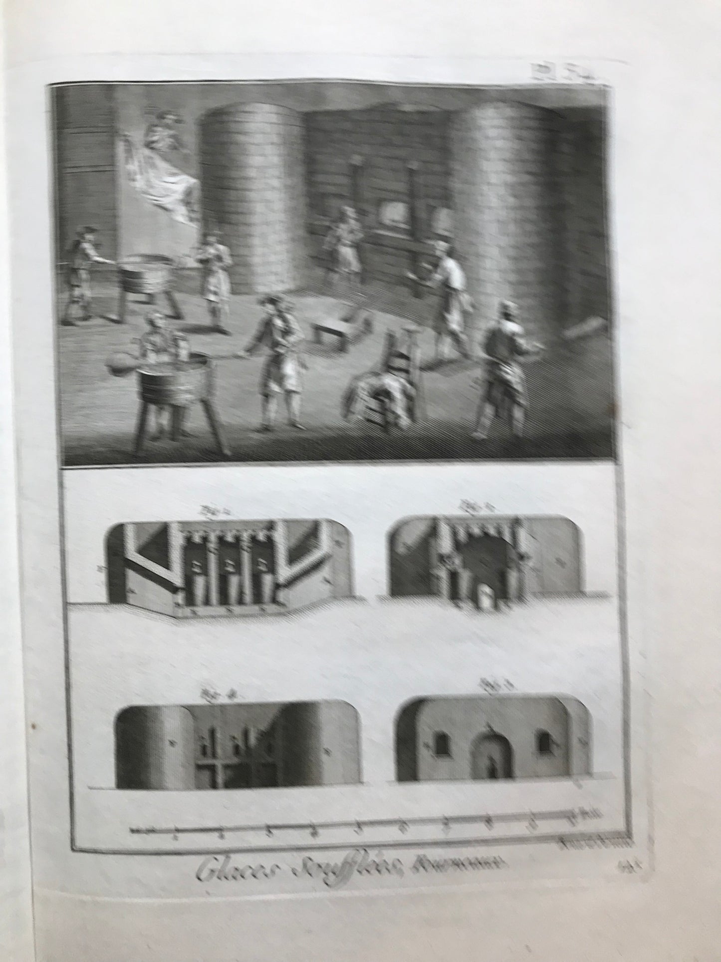 Encyclopédie Diderot & d'Alembert - Ensemble complet des planches sur la miroiterie et les glaces