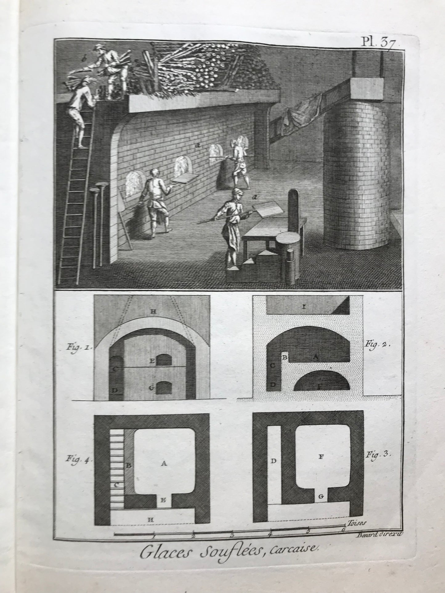 Encyclopédie Diderot & d'Alembert - Ensemble complet des planches sur la miroiterie et les glaces