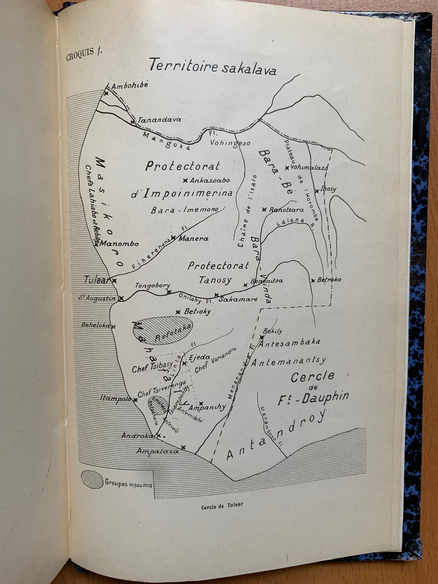 Dans le sud de Madagascar - Colonel Lyautey - Envoi autographe - EO - 1903