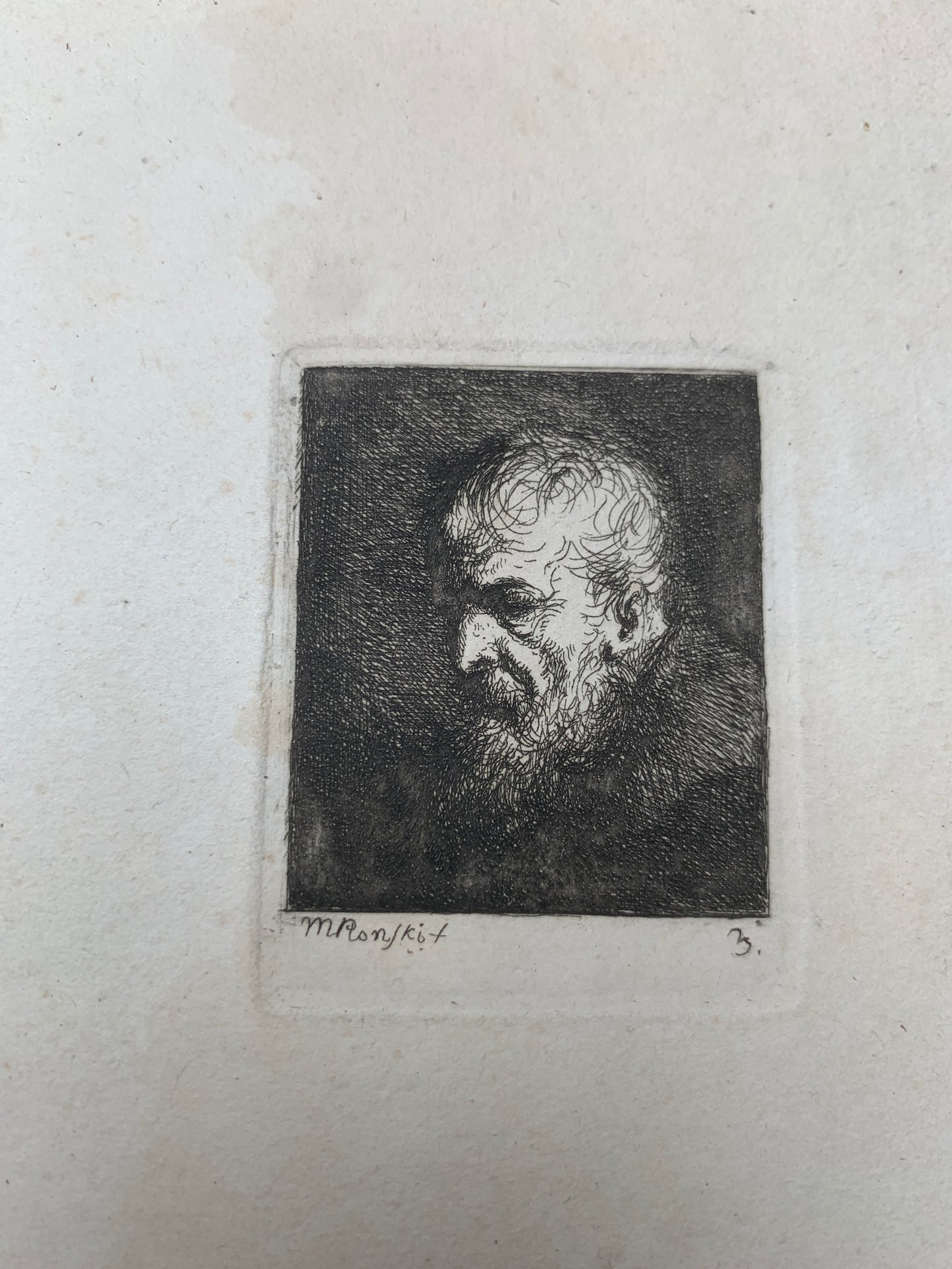 Michel Plonski - Suite de 6 gravures - Eaux fortes - Amsterdam - 1802