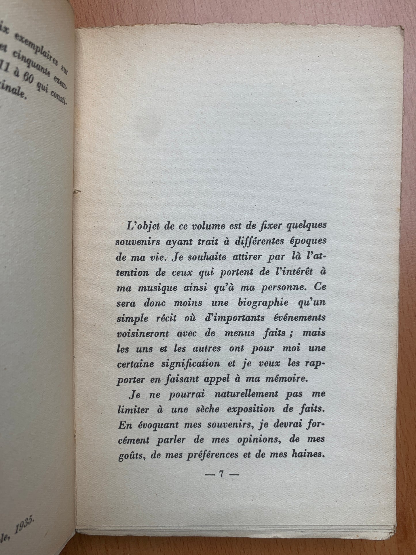 Chroniques de ma vie - Igor Strawinsky - 1935