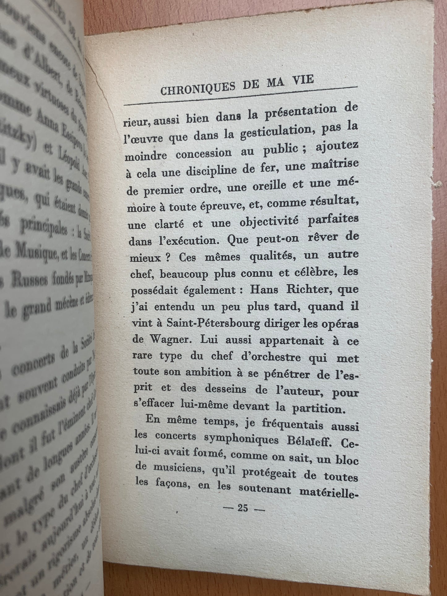 Chroniques de ma vie - Igor Strawinsky - 1935