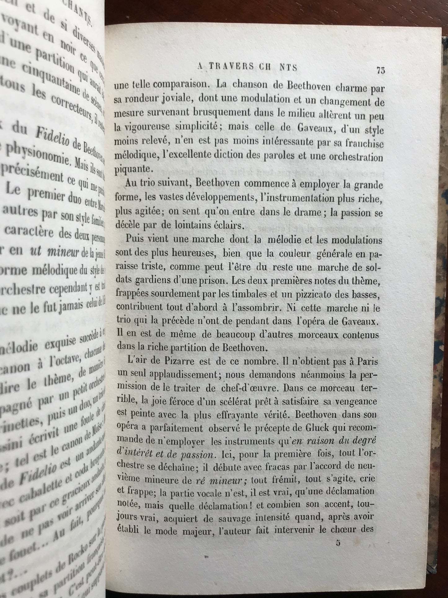 A travers chants - Etudes musicales, adorations, boutades et critiques - Hector Berlioz - Edition originale - 1862
