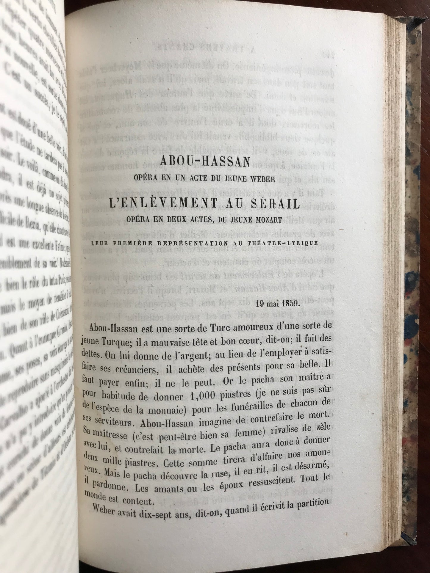 A travers chants - Etudes musicales, adorations, boutades et critiques - Hector Berlioz - Edition originale - 1862