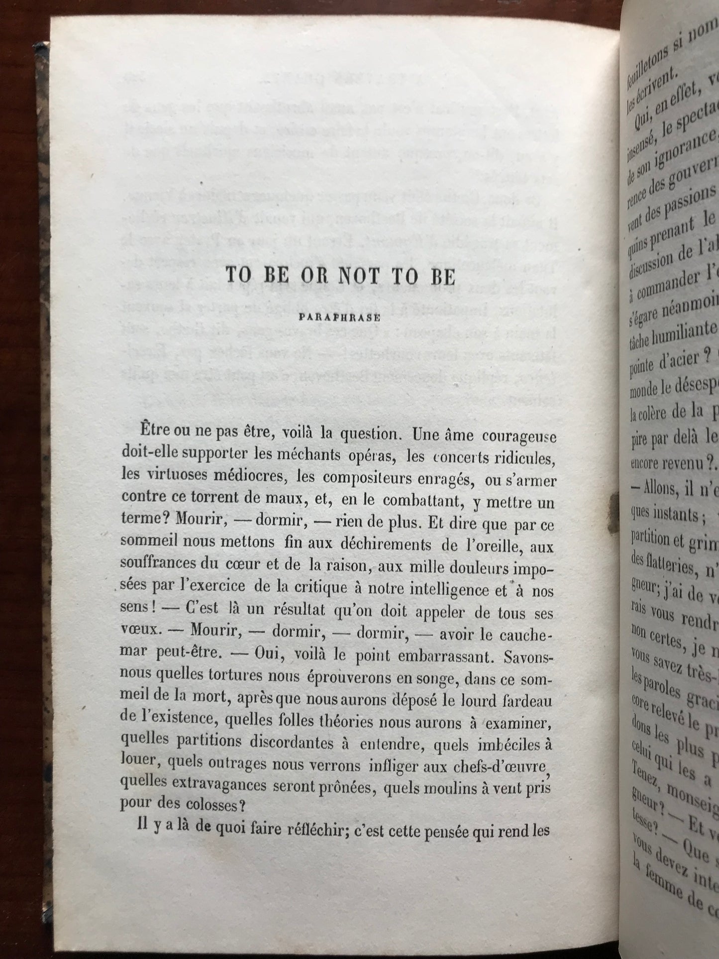A travers chants - Etudes musicales, adorations, boutades et critiques - Hector Berlioz - Edition originale - 1862