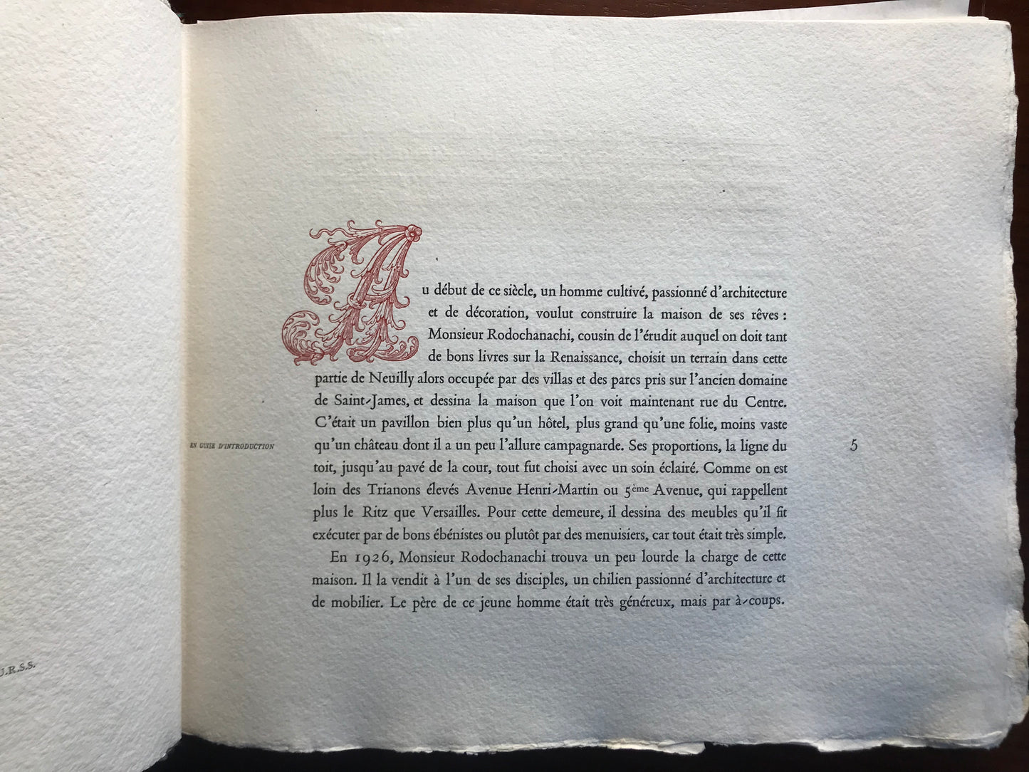 14 rue du Centre - Neuilly sur Seine - Hôtel Arturo-Lopez - Philippe Jullian - Original charcoals by Jean Vincent - 1961