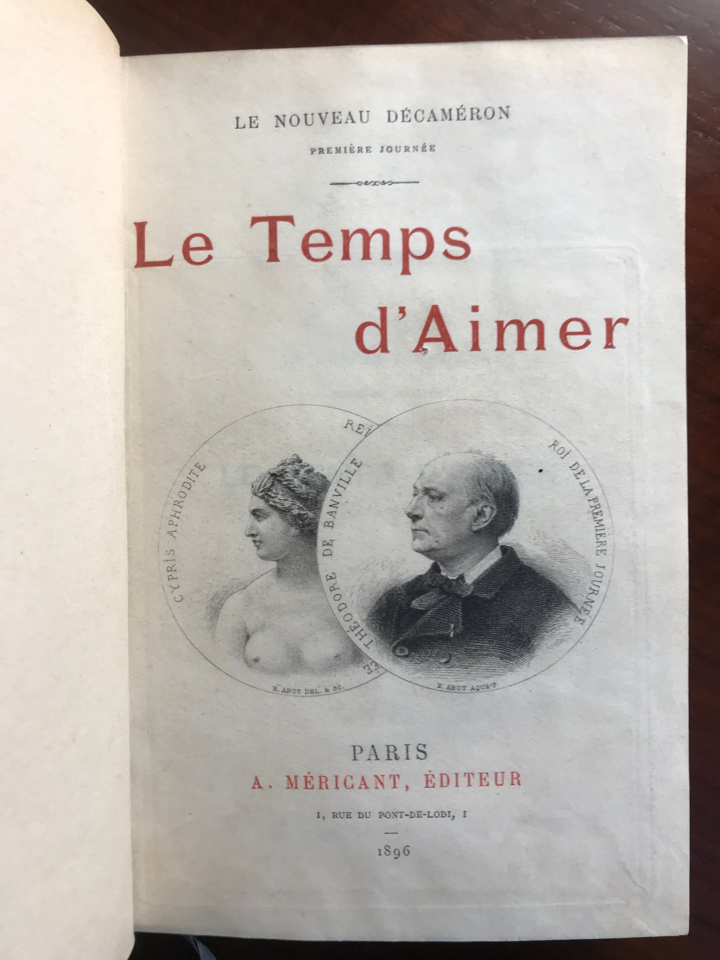 Le nouveau Décaméron - Mérican - Exemplaire sur Japon - 1896