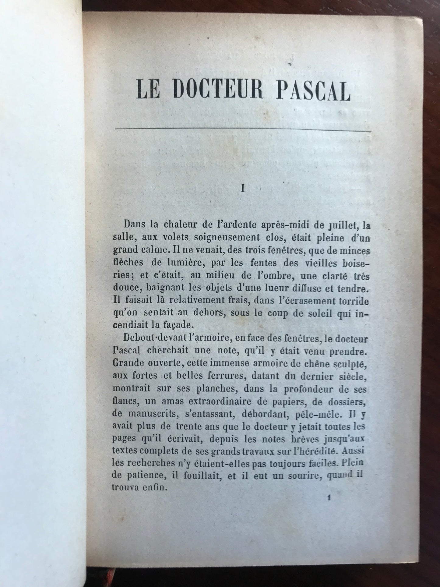 Le Docteur Pascal - Emile Zola - Edition originale - 1983