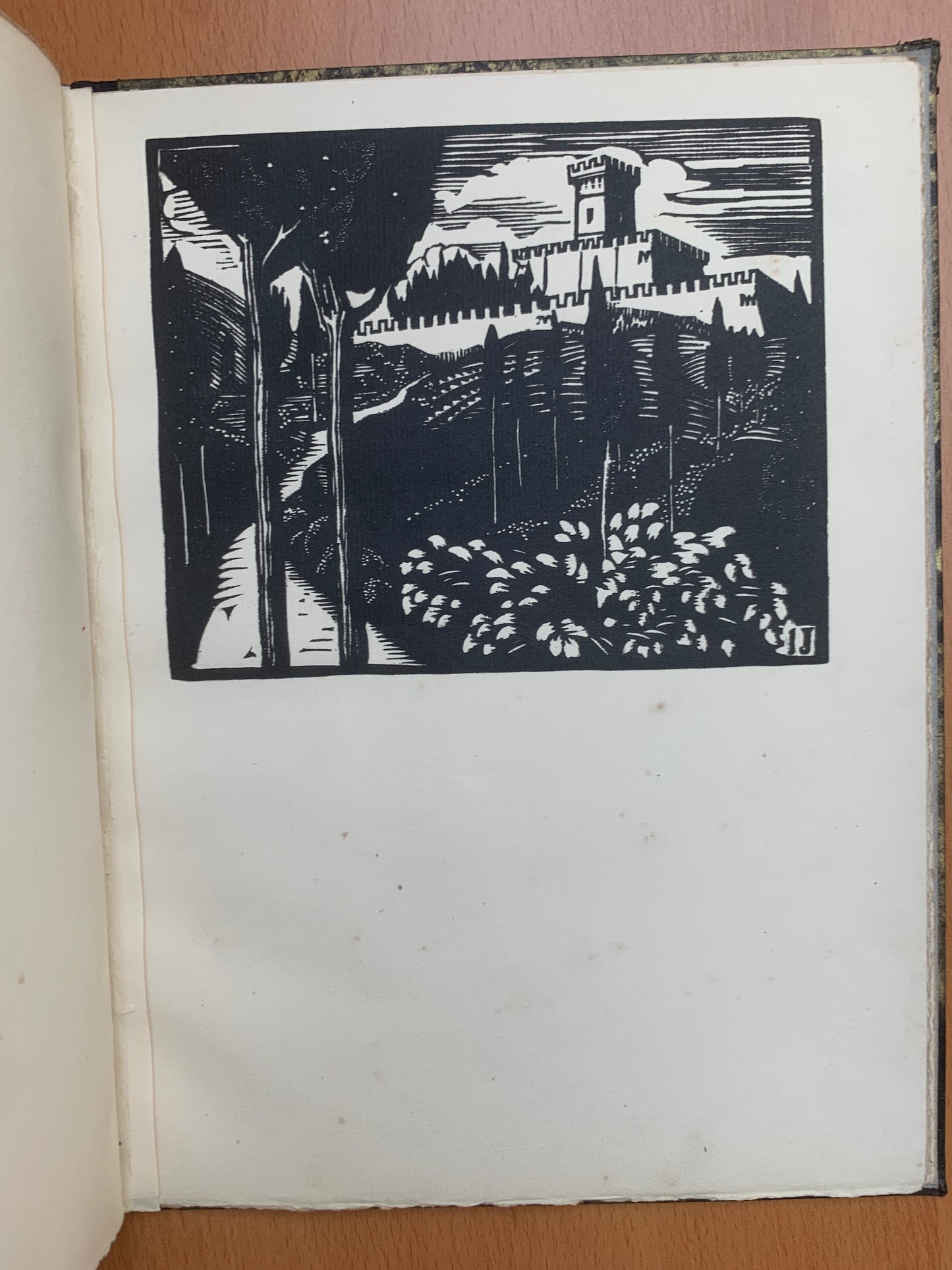 Diptyque - Bois original de Lucien Jacques - Le Marois - Edition originale - 1926