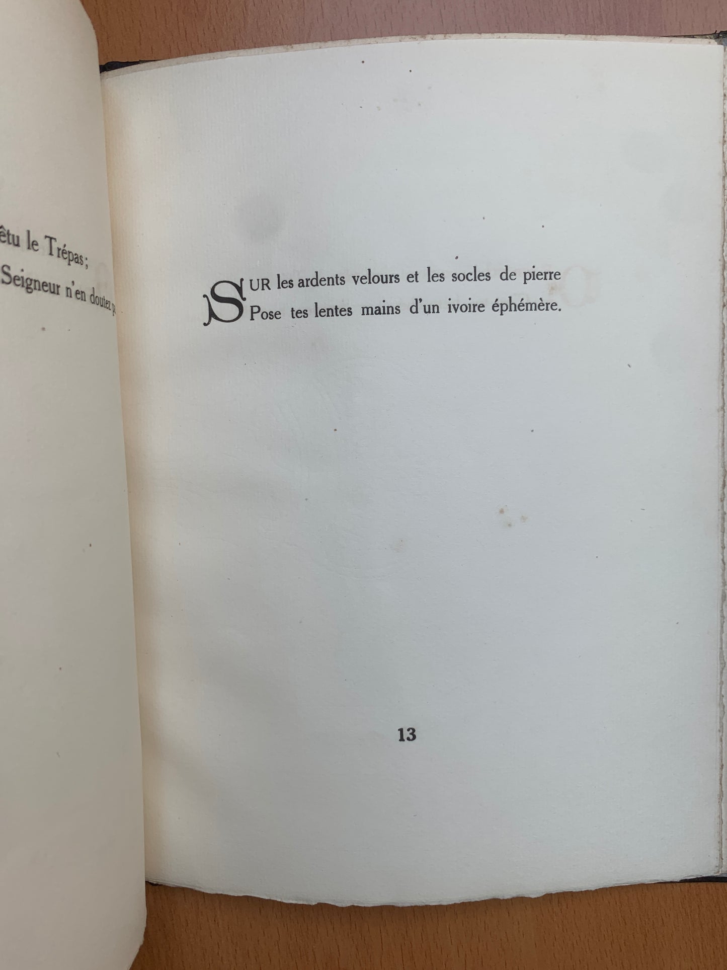 Diptyque - Bois original de Lucien Jacques - Le Marois - Edition originale - 1926