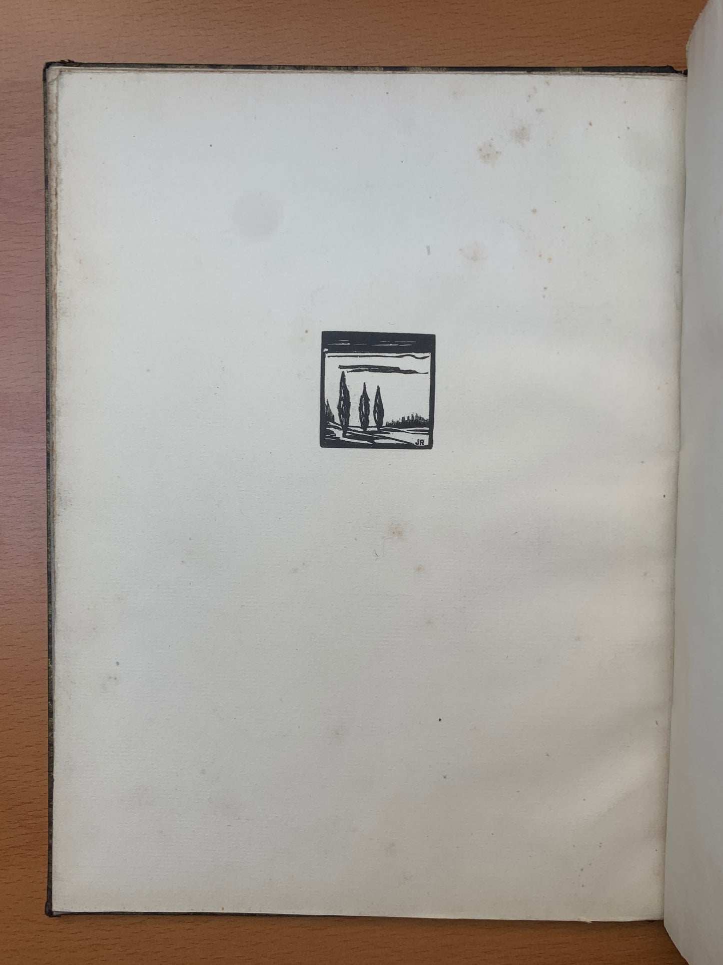 Diptyque - Bois original de Lucien Jacques - Le Marois - Edition originale - 1926