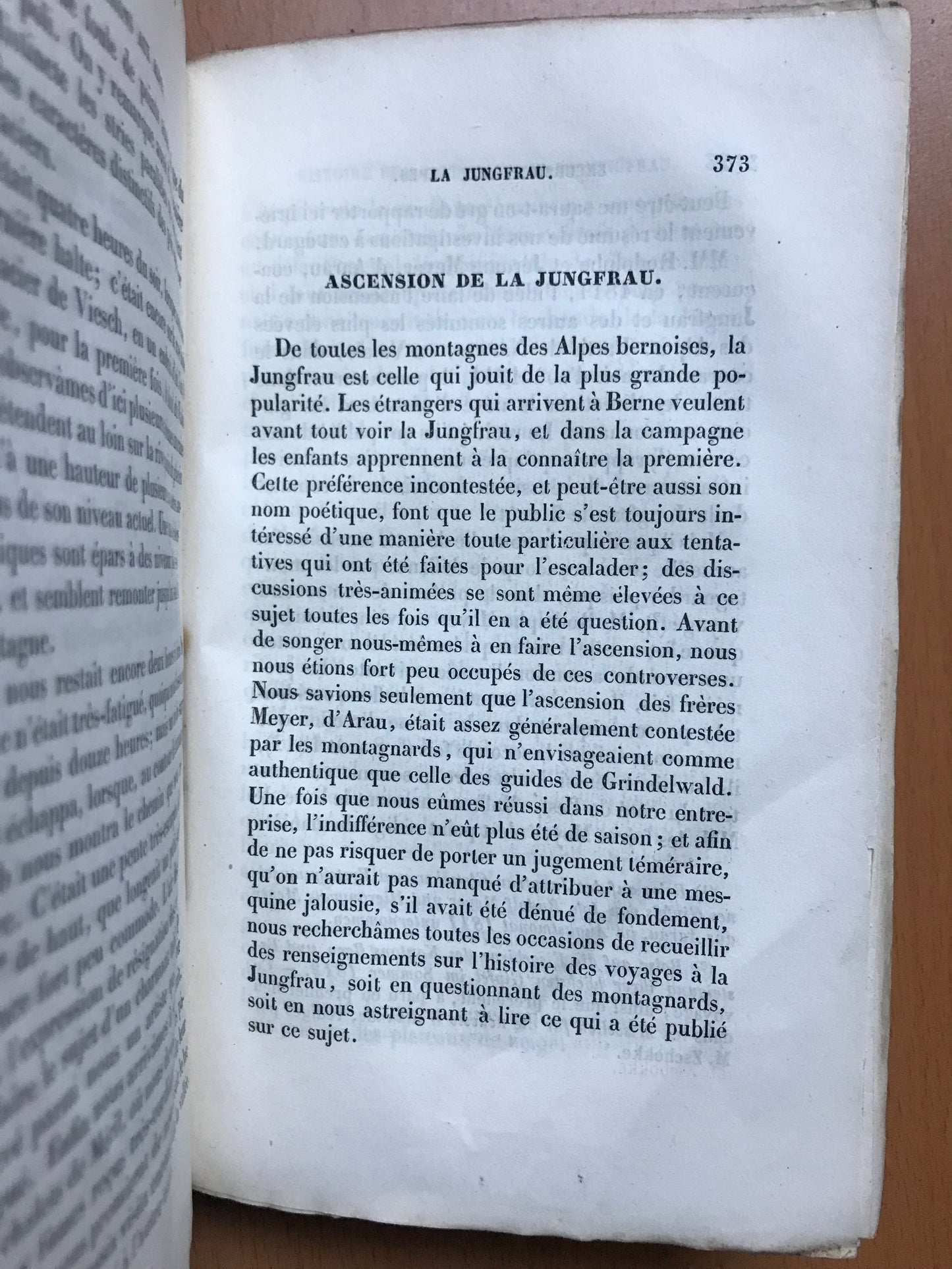 Excursions et séjours dans les glaciers et les hautes régions des Alpes de M. Agassiz et de ses compagnons de voyage - Edouard Desor - Edition originale - 1844