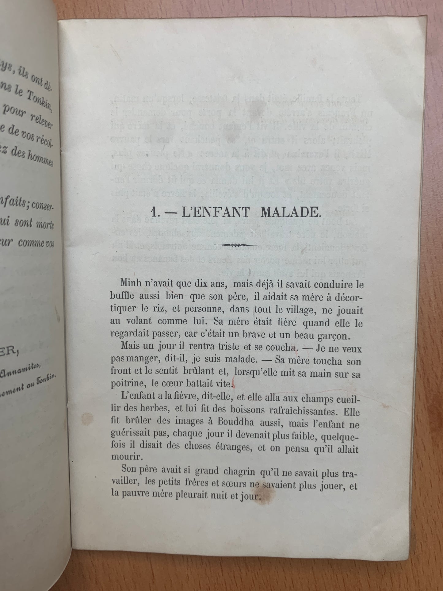 Contes franco annamites - Livre de lecture pour les écoles du Tonkin - 1887