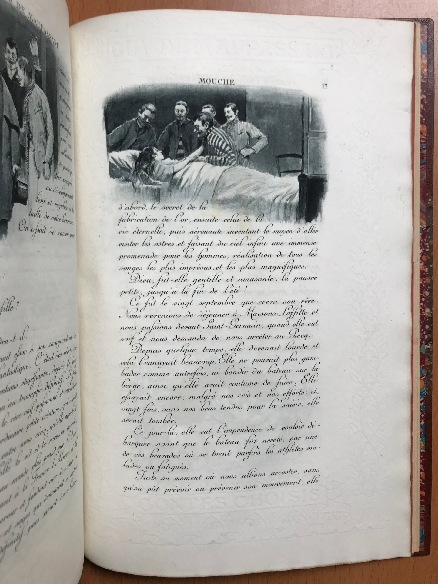 Mouche - Contes choisis - Guy de Maupassant - Bibliophiles contemporains - 1892