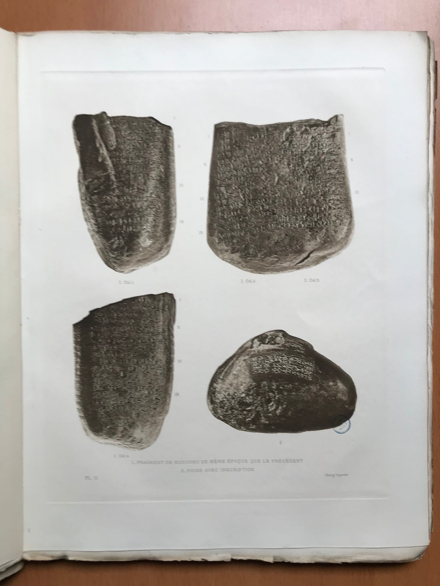 Textes élamites-sémitiques - Délégation en Perse - Morgan - 1905