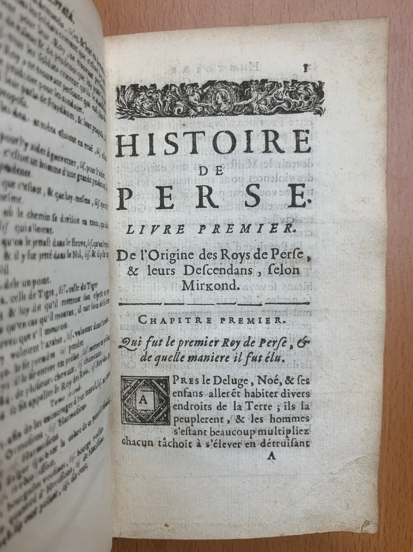 Voyage de Texeira ou l'Histoire des Rois de Perse - Tome 1 - 1681