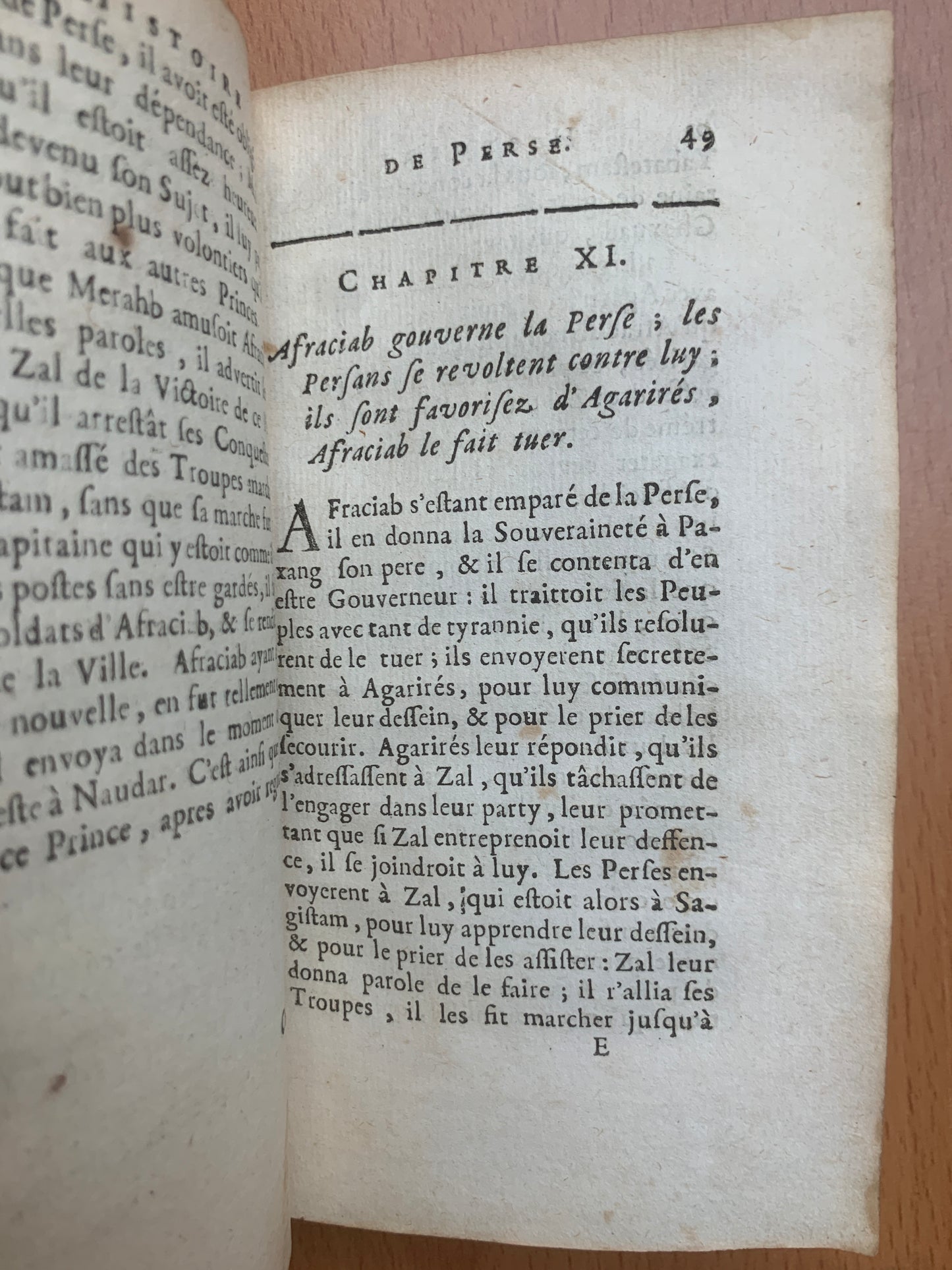 Voyage de Texeira ou l'Histoire des Rois de Perse - Tome 1 - 1681