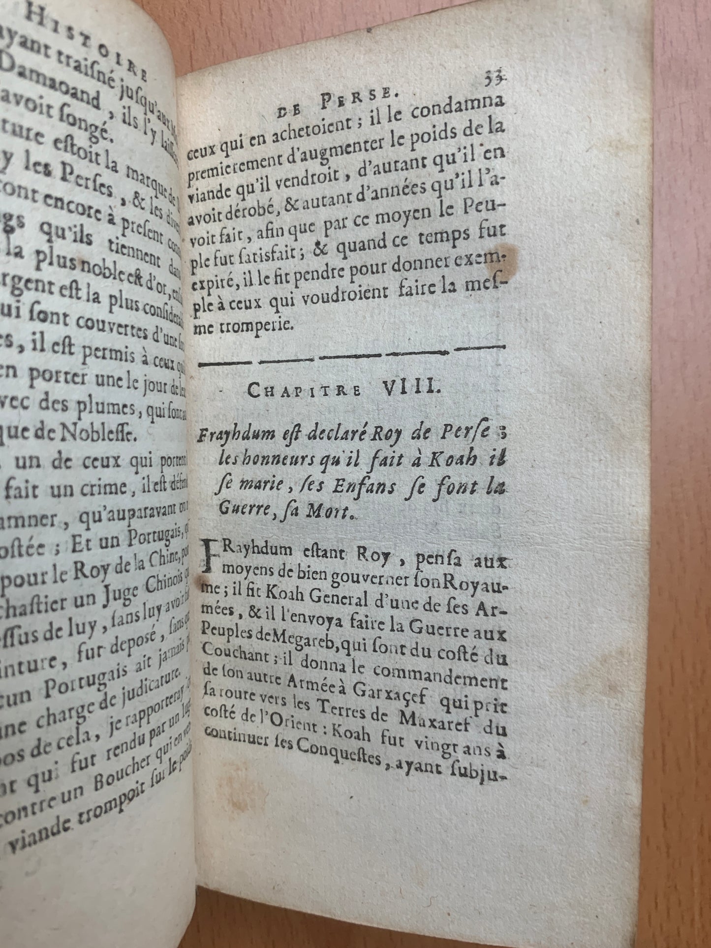 Voyage de Texeira ou l'Histoire des Rois de Perse - Tome 1 - 1681