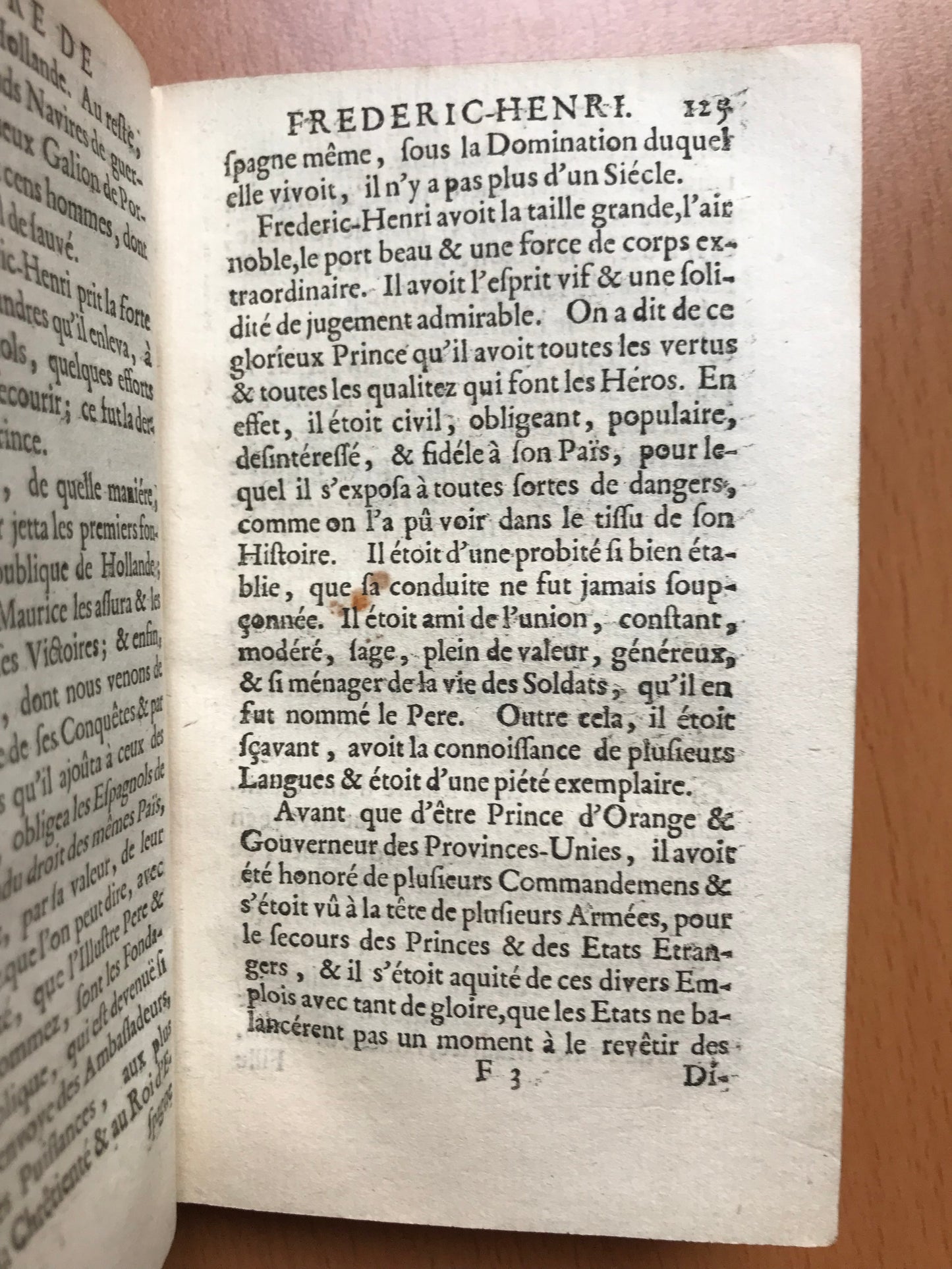Histoire des Princes d'Orange de la Maison de Nassau - Adrien Baillet - 1693