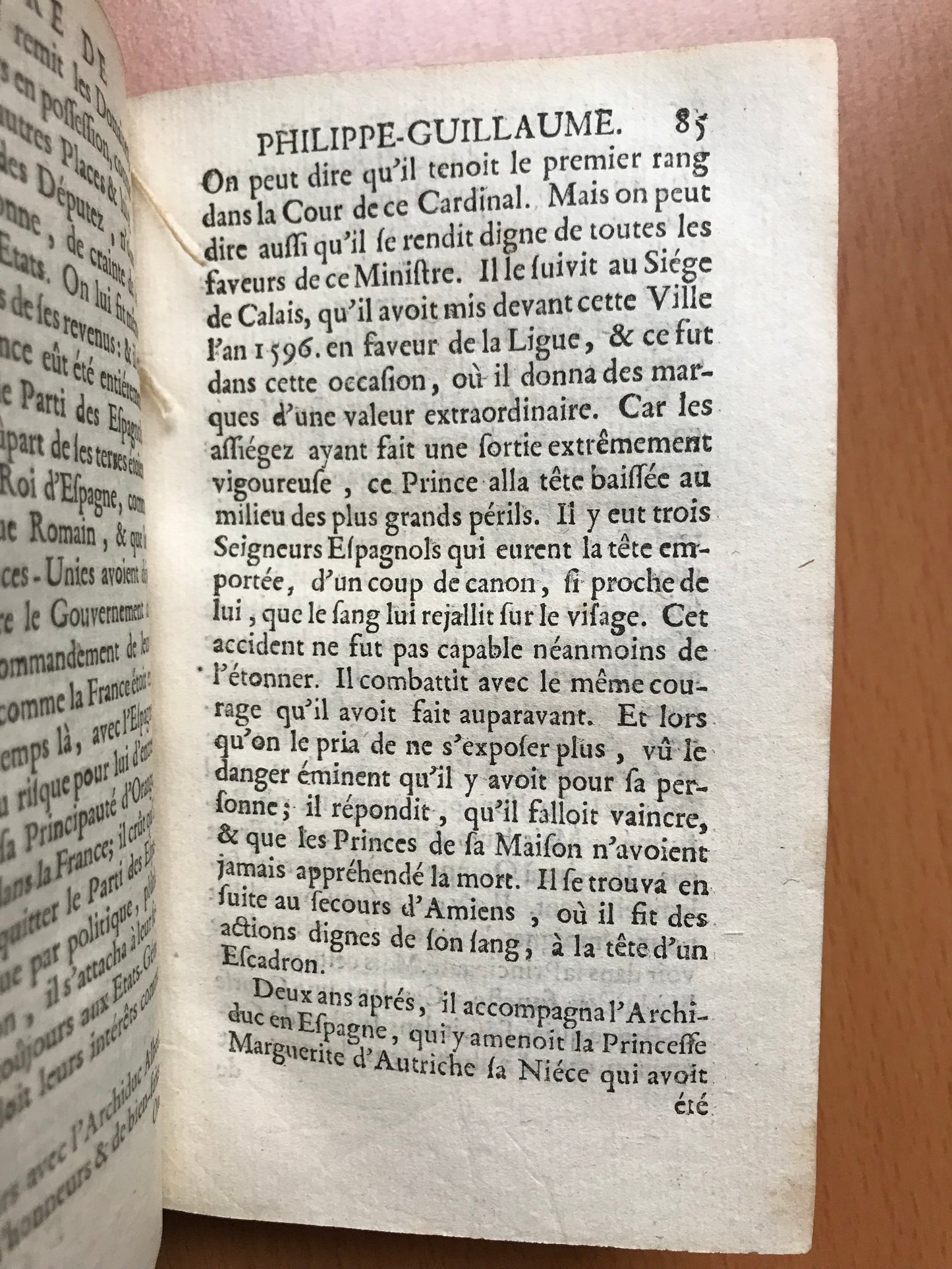 Histoire des Princes d'Orange de la Maison de Nassau - Adrien Baillet - 1693