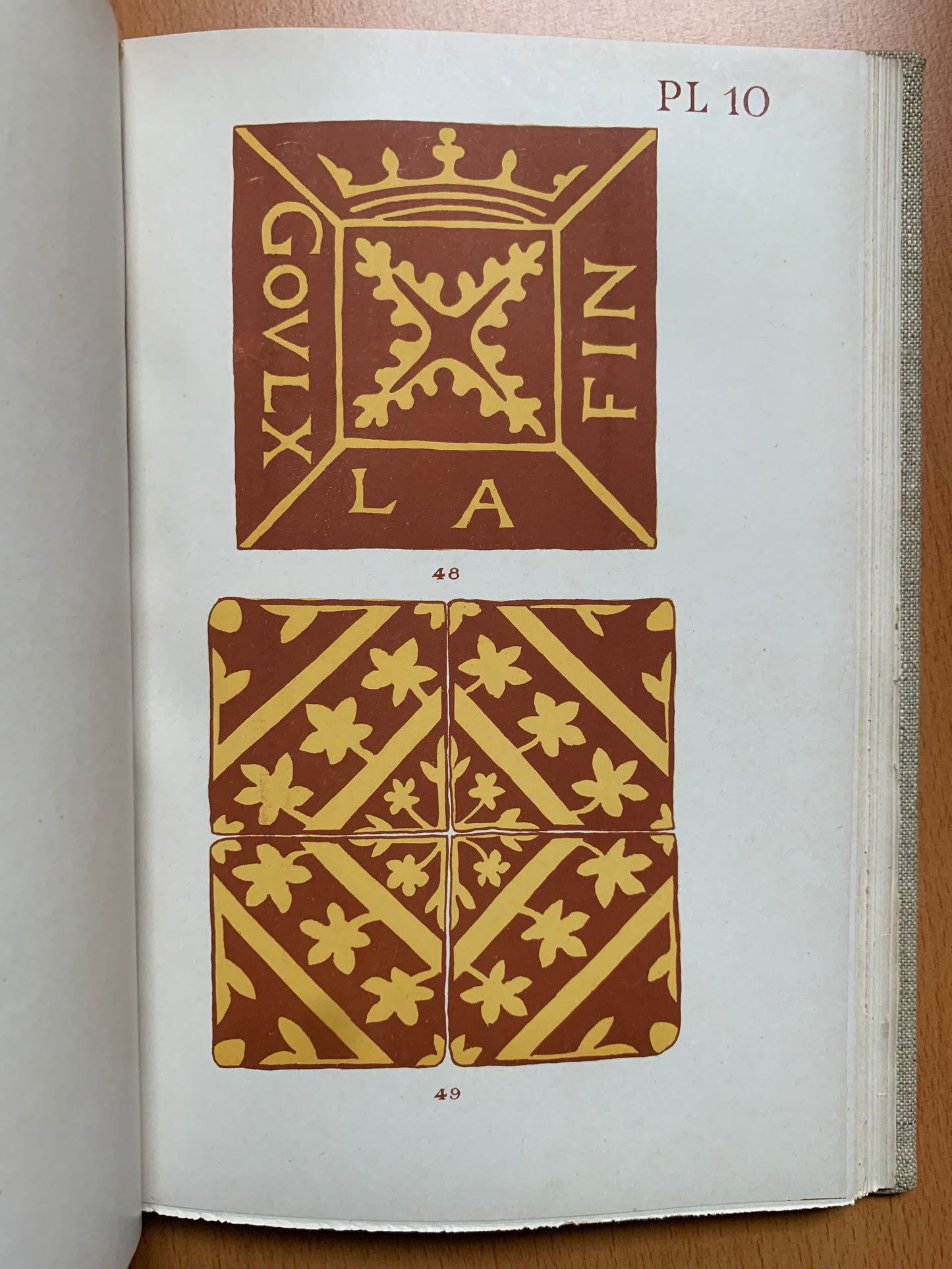 Briques & Pavages émaillés - L'atelier d'Argilly sous les Ducs de Bourgogne - E. Bergeret - 1900