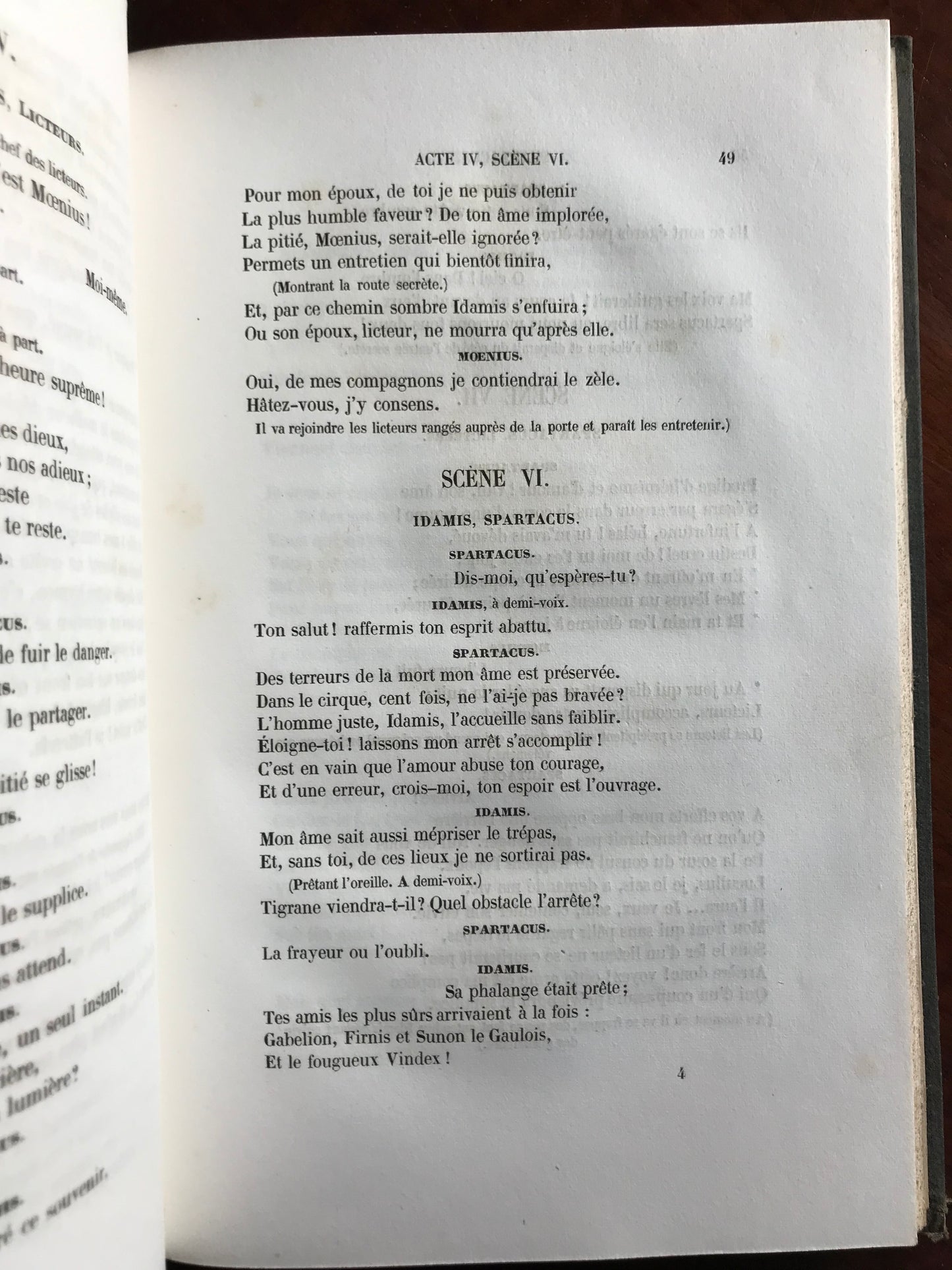 Spartacus - Hippolyte Magen (d'Agen) - Envoi autographe - Edition originale - 1847