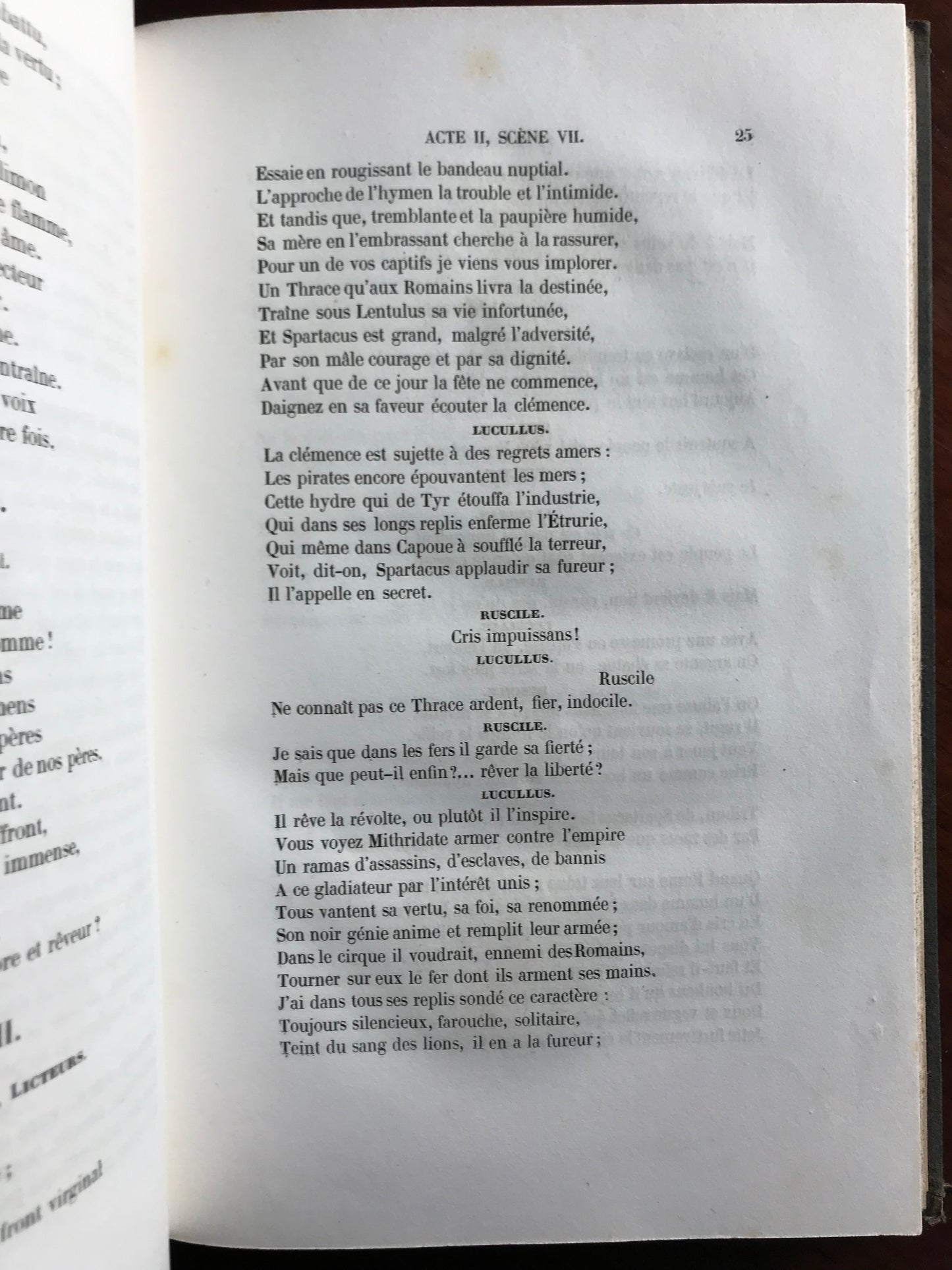 Spartacus - Hippolyte Magen (d'Agen) - Envoi autographe - Edition originale - 1847