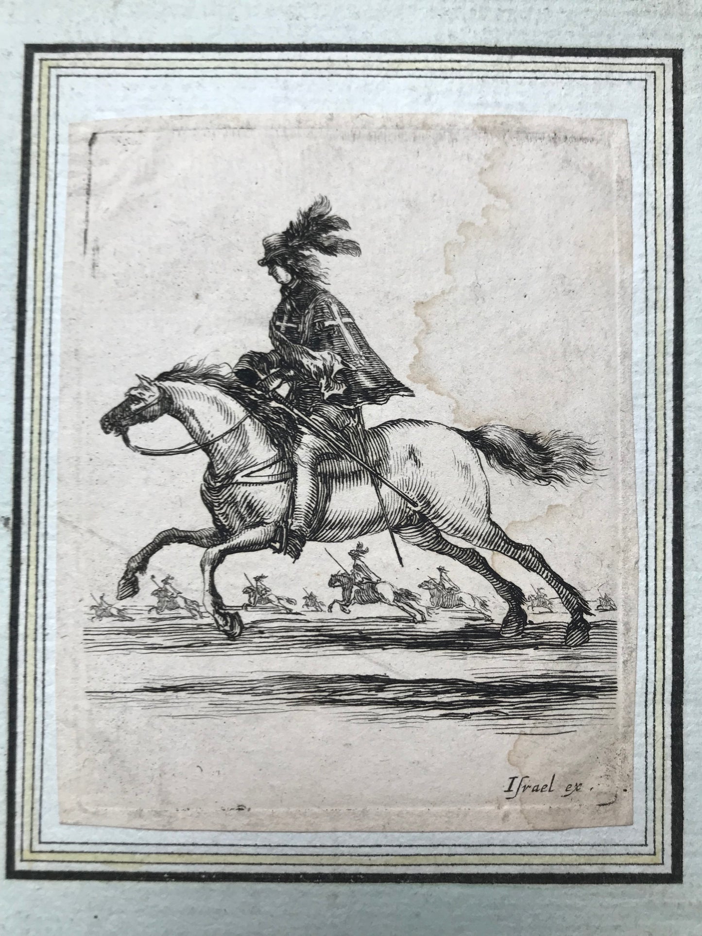 Diverses exercices de Cavalerie - Stefano Della Bella - 1645