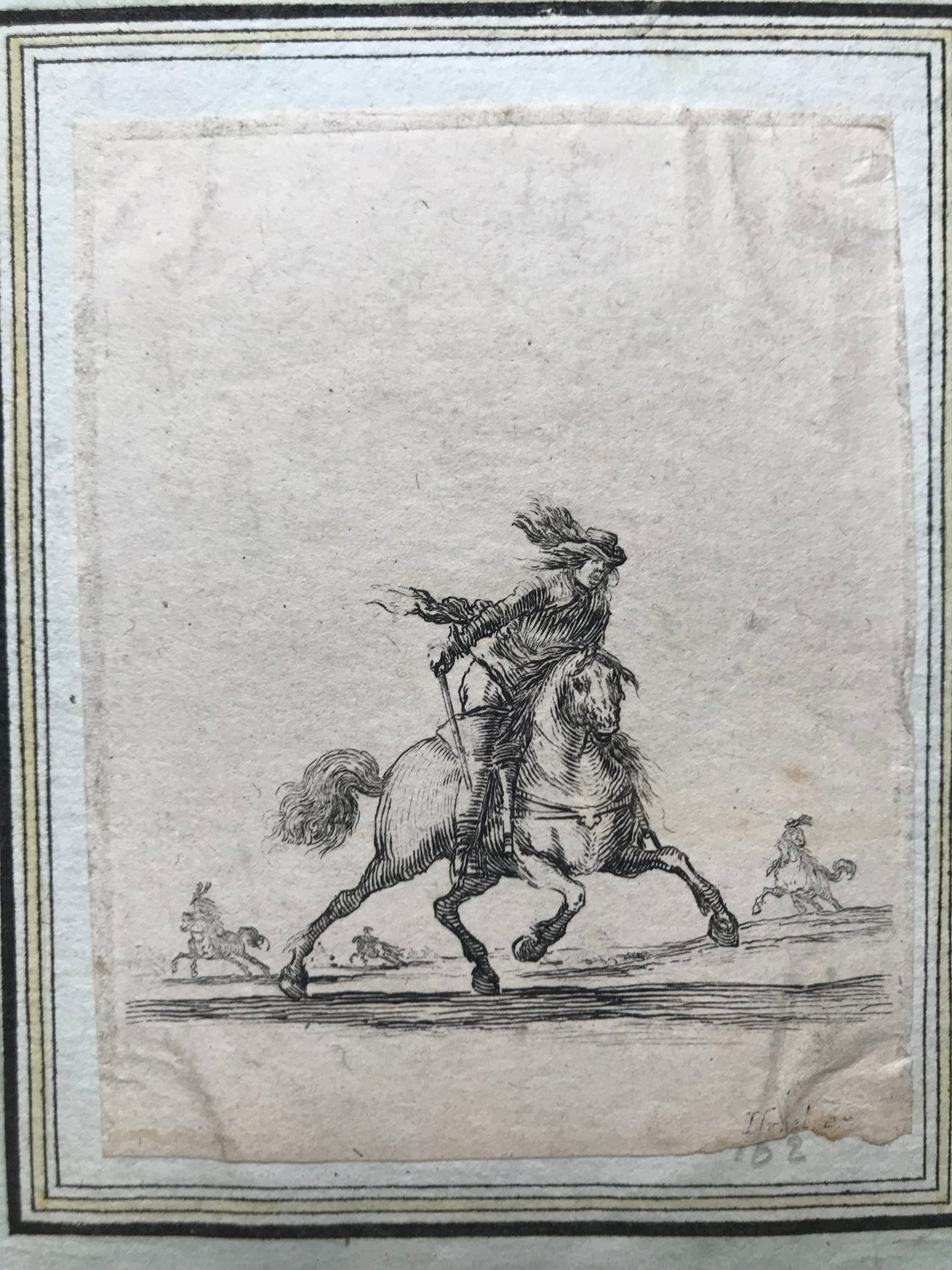 Diverses exercices de Cavalerie - Stefano Della Bella - 1645