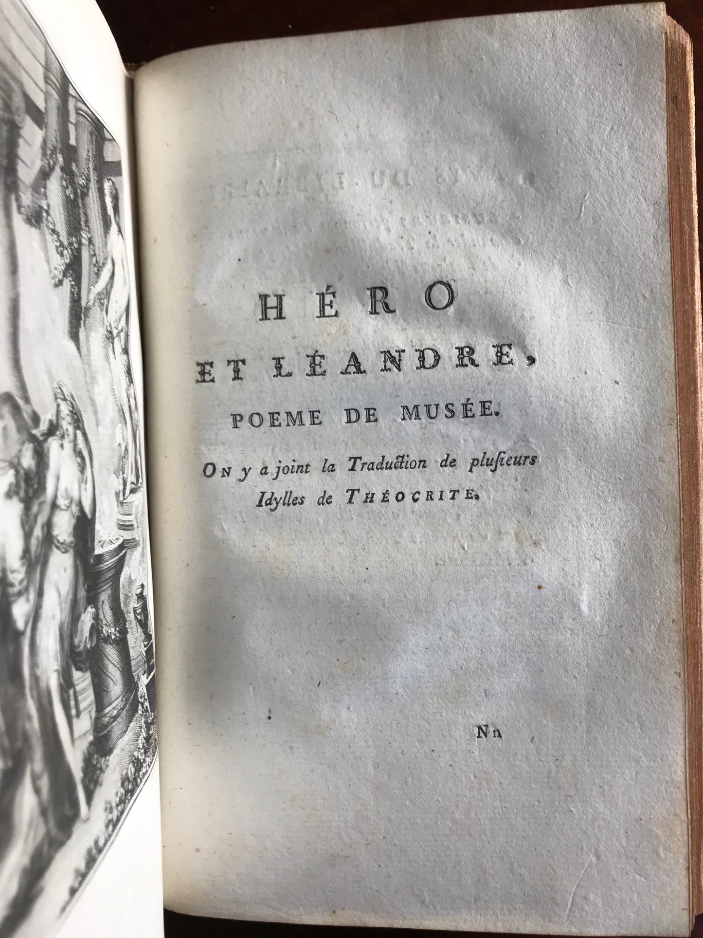 Anacréon, Sapho, Bion et Moschus - Traduction nouvelle en prose, suivie de la Veillée des fêtes de Vénus et d'un choix de pièces de différens auteurs par Moutonnet de Clairfons - 1780