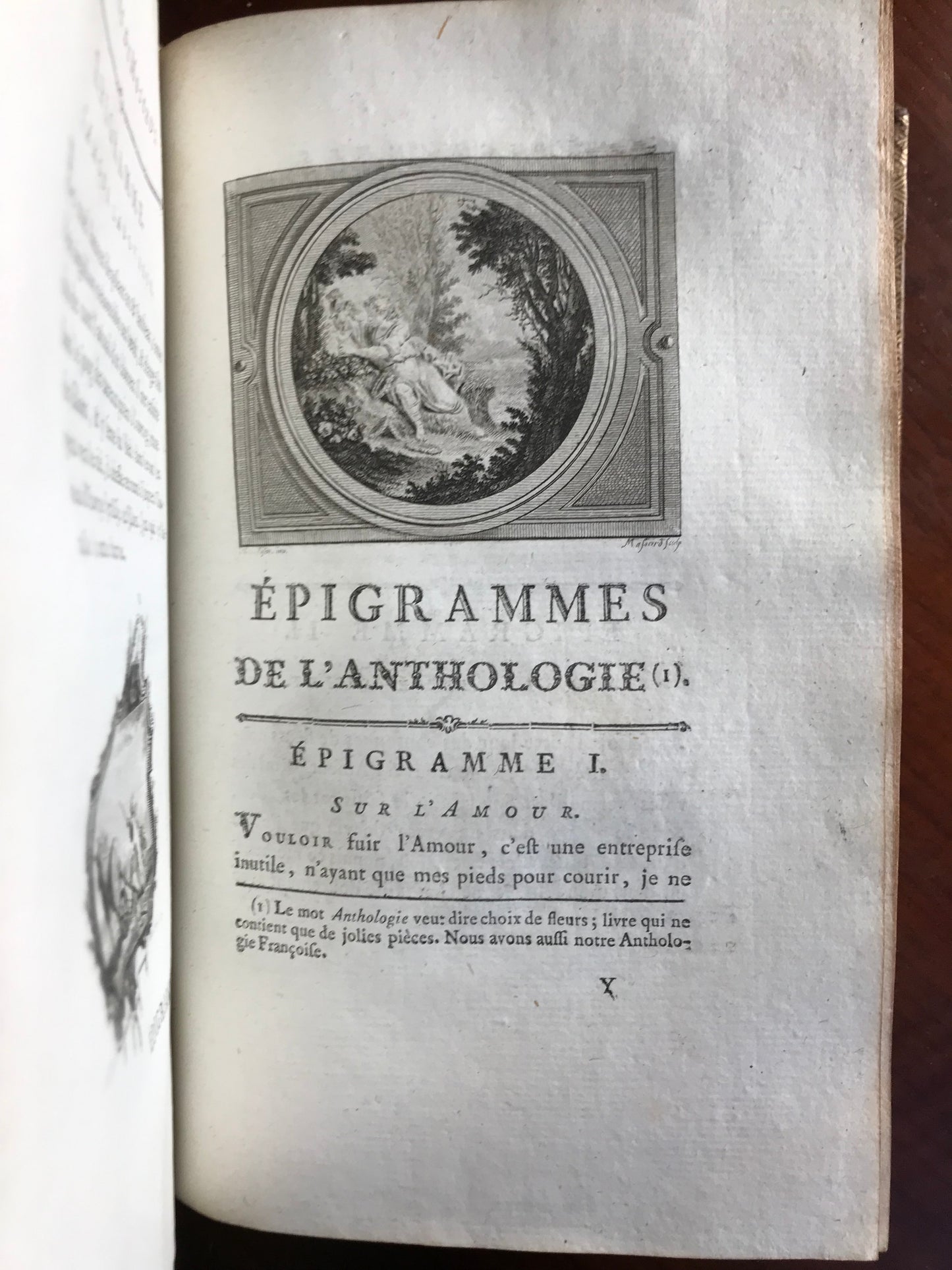 Anacréon, Sapho, Bion et Moschus - Traduction nouvelle en prose, suivie de la Veillée des fêtes de Vénus et d'un choix de pièces de différens auteurs par Moutonnet de Clairfons - 1780