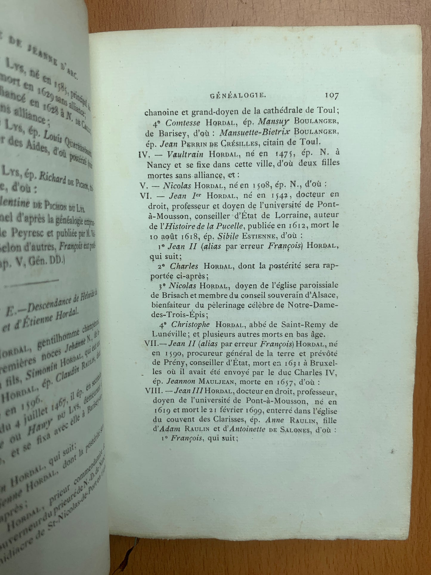 La famille de Jeanne d'Arc - Généalogie - Bouteiller et Braux - 1878