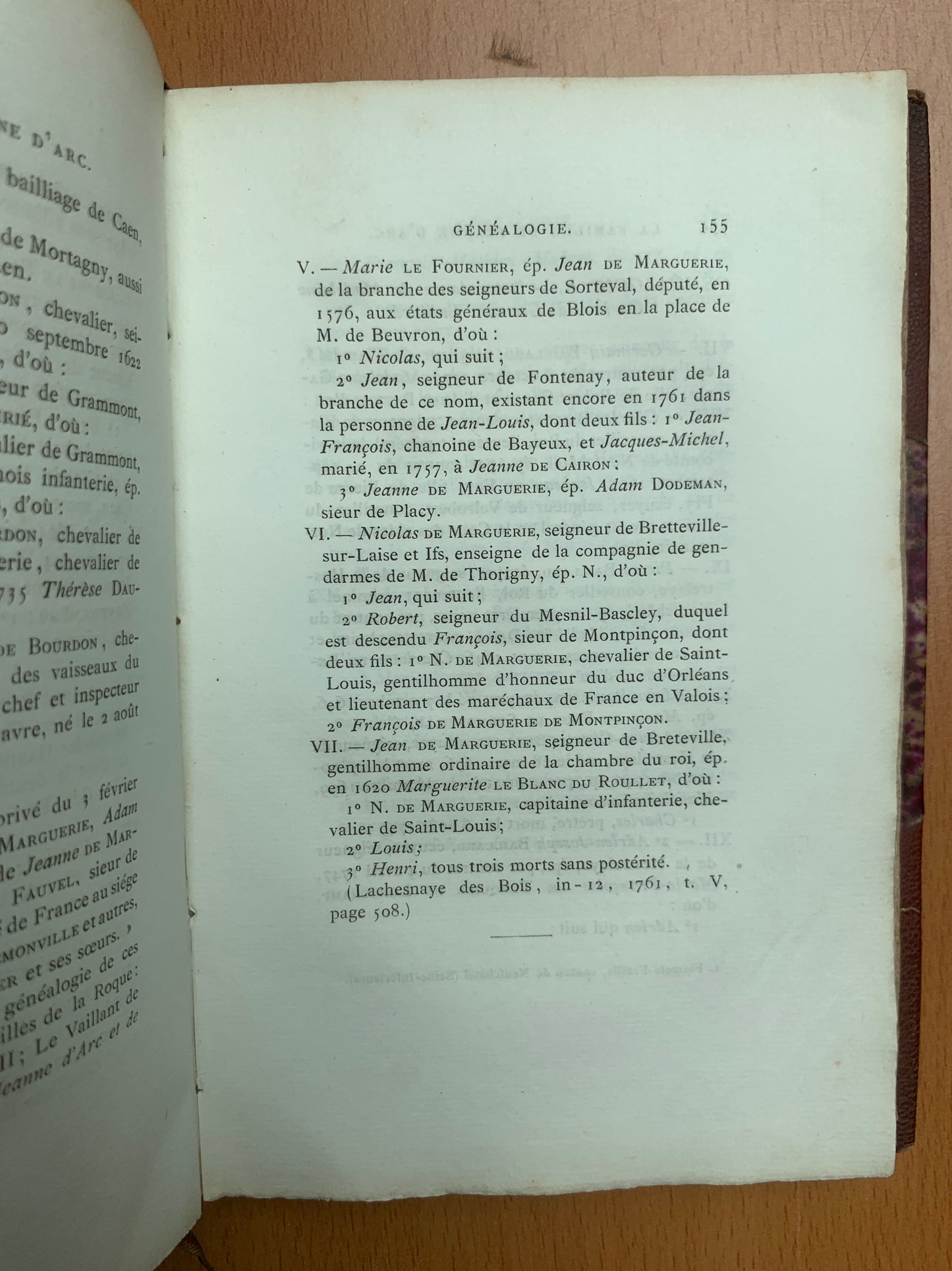La famille de Jeanne d'Arc - Généalogie - Bouteiller et Braux - 1878