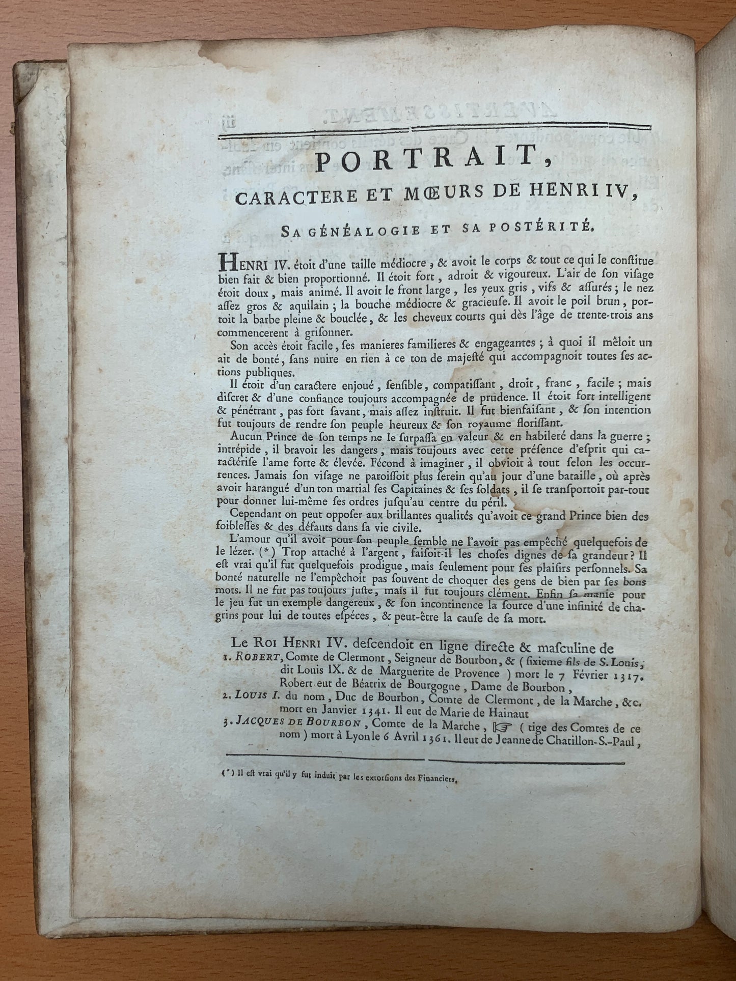 Atlas historique, chronologique et géographique du Règne de Henri IV, depuis 1589 jusqu'en 1610 - 1783
