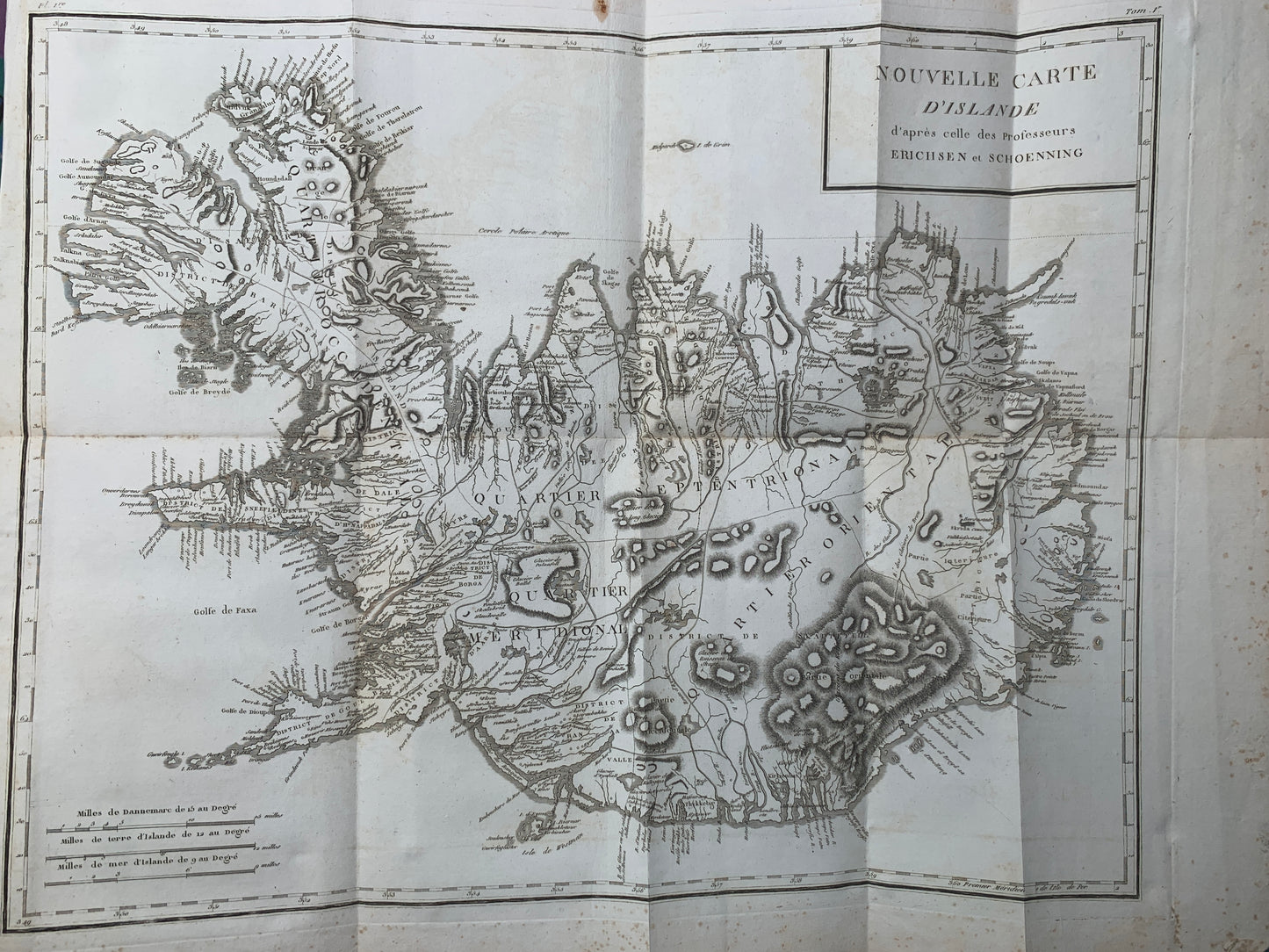 Atlas du Voyage en Islande fait par ordre de S.M. Danoise - Eggert Olafsson - 1802