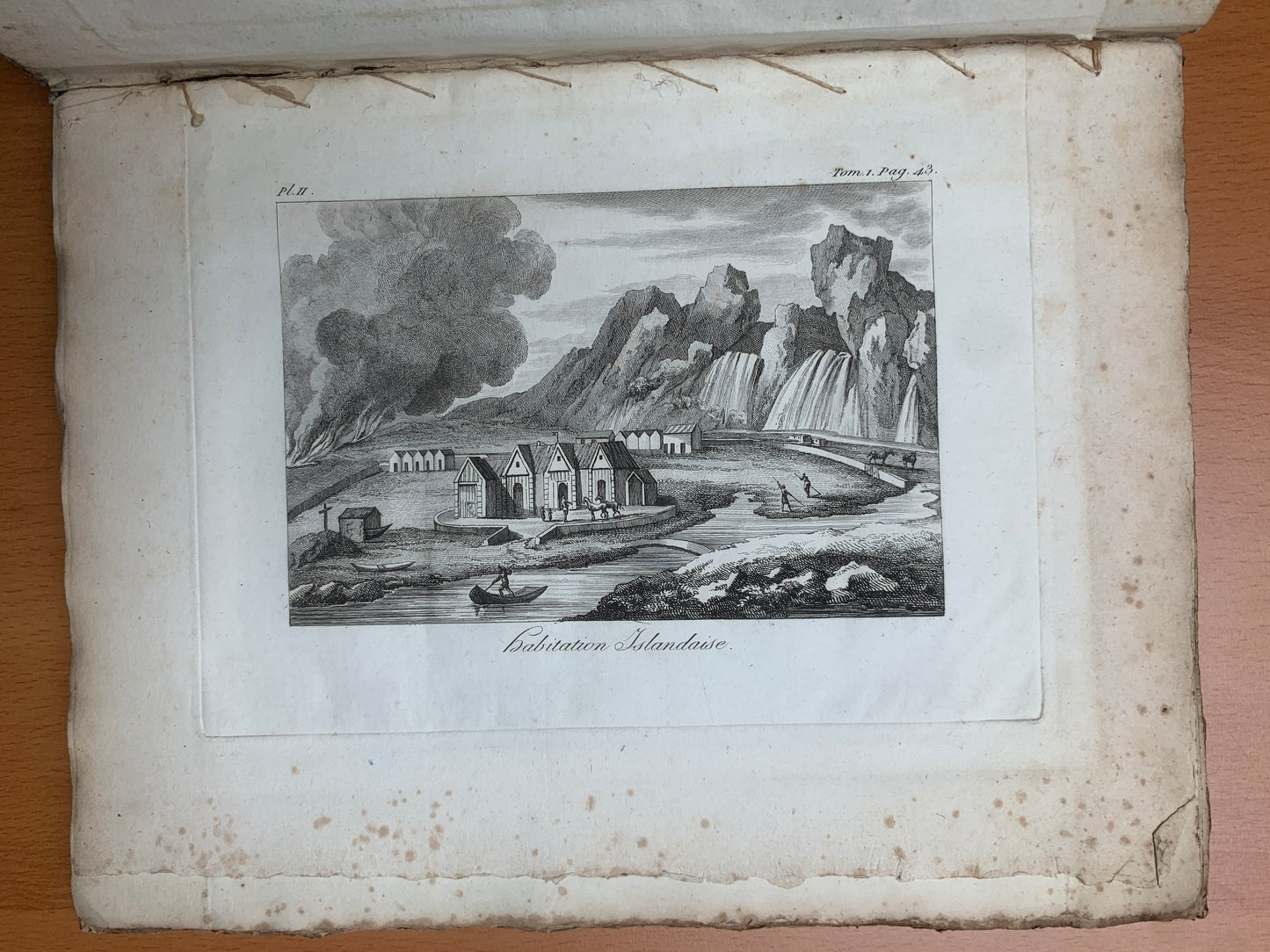 Atlas du Voyage en Islande fait par ordre de S.M. Danoise - Eggert Olafsson - 1802