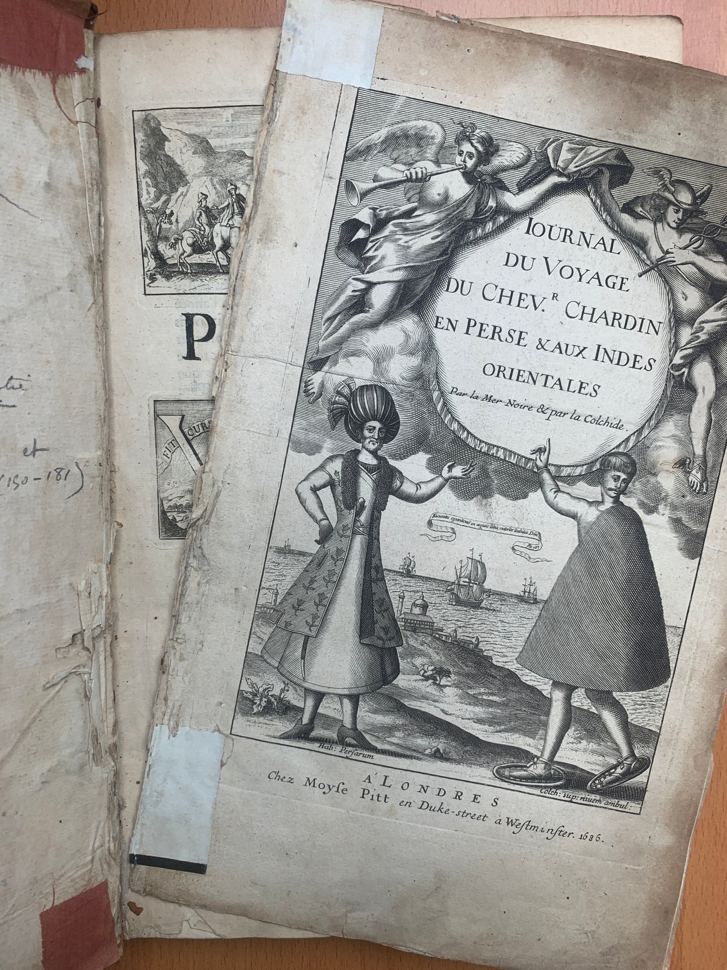 Journal du voyage du Chevalier Chardin en Perse & aux Indes orientales par la Mer Noire & par la Colchide - Edition originale - 1686