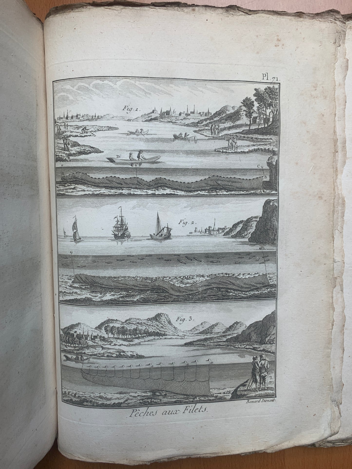 Recueil de planches de l'Encyclopédie - 114 Planches des pêches - 1793