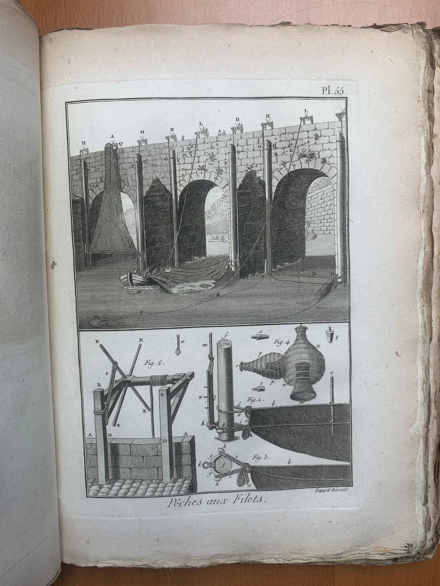 Recueil de planches de l'Encyclopédie - 114 Planches des pêches - 1793