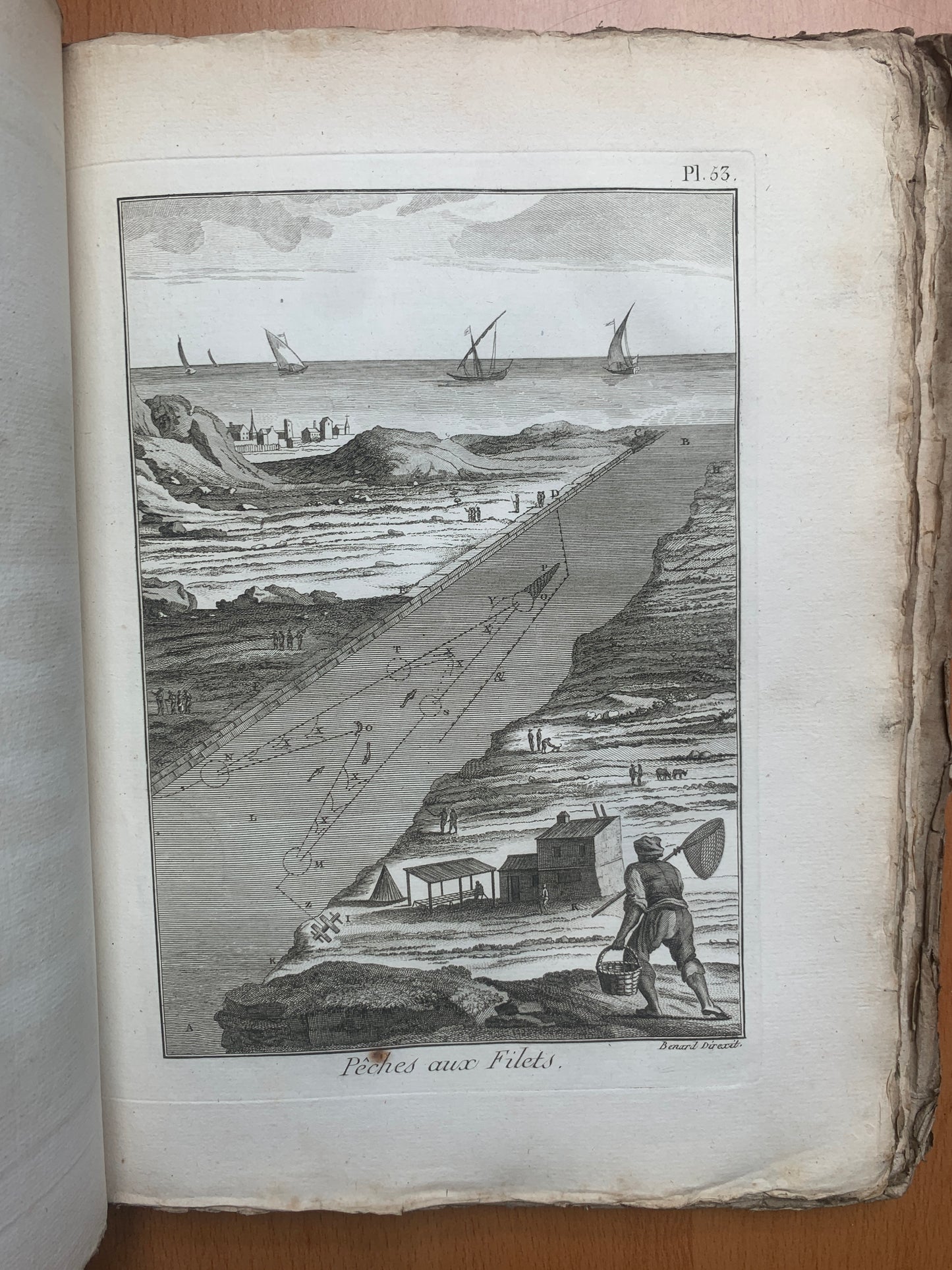 Recueil de planches de l'Encyclopédie - 114 Planches des pêches - 1793
