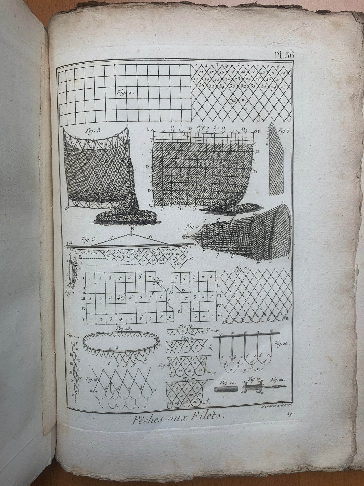 Recueil de planches de l'Encyclopédie - 114 Planches des pêches - 1793