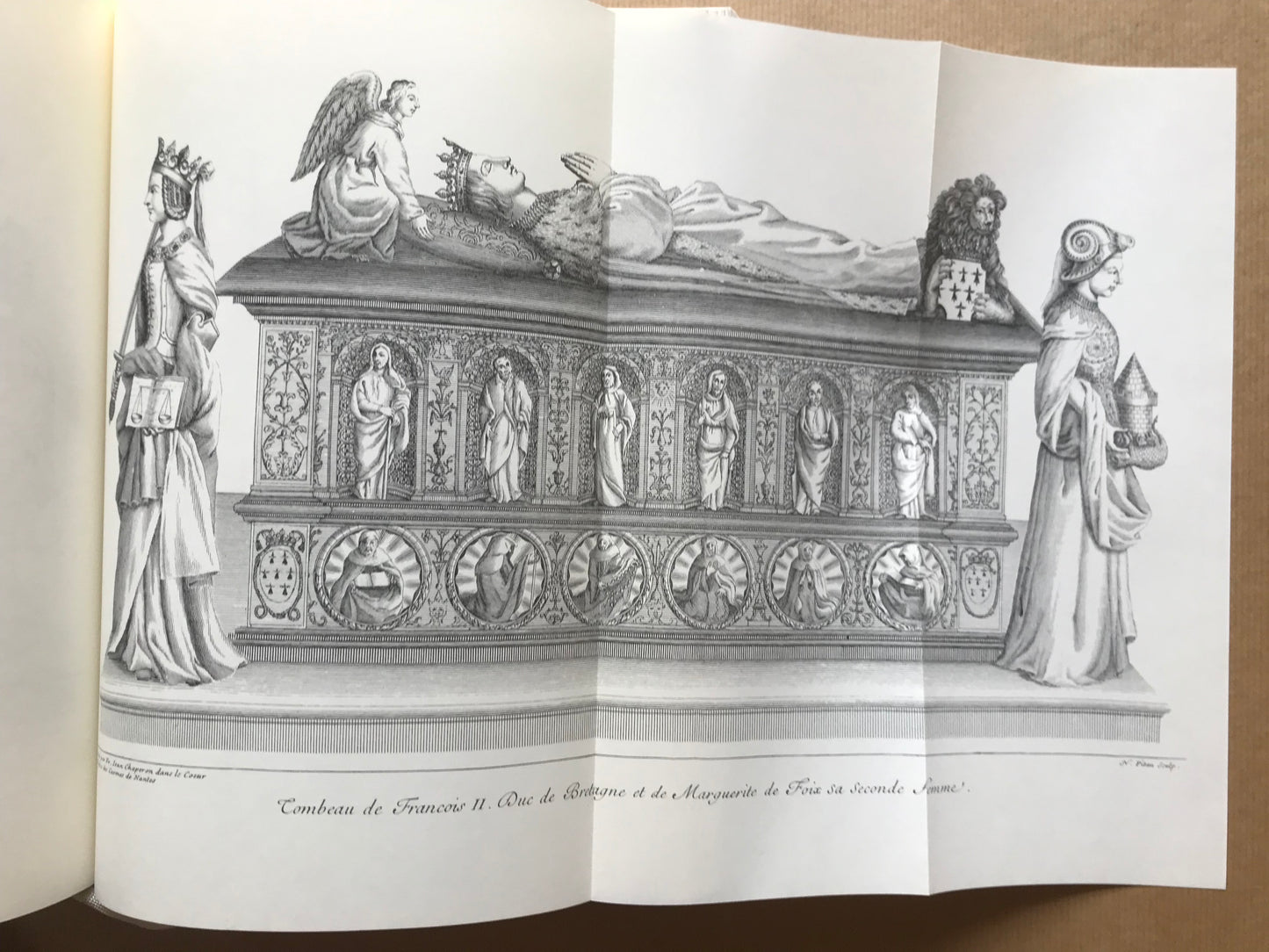 Histoire ecclésiastique et civile de Bretagne et Mémoires pour servir de preuves à l'Histoire ecclésiastique et civile de Bretagne - Dom Pierre-Hyacinthe Morice - 1974